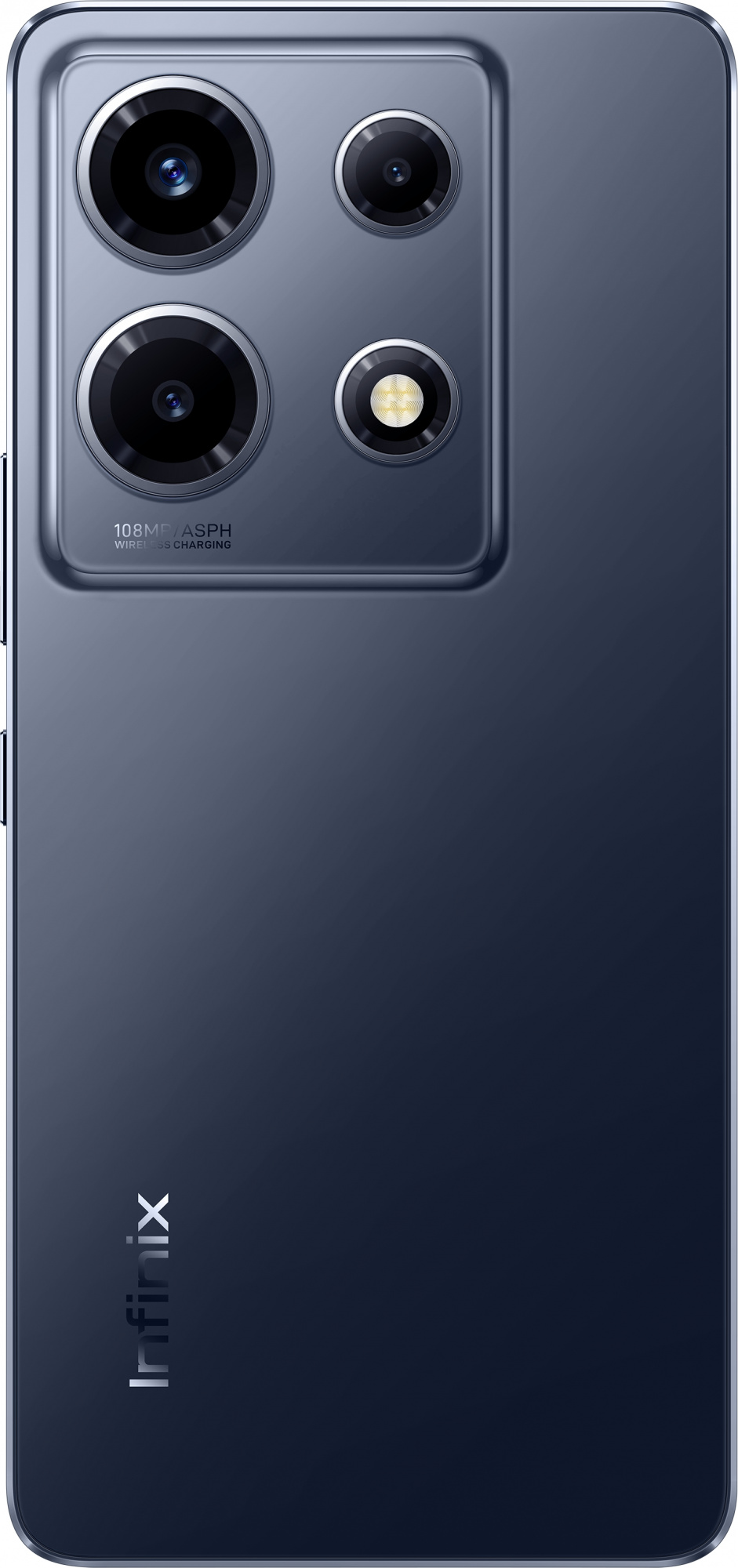 Смартфон Infinix X6710 Note 30 VIP 256Gb 8Gb черный моноблок 3G 4G 2Sim 6.67" 1080x2400 Android 13 108Mpix 802.11 a/b/g/n/ac/ax NFC GPS GSM900/1800 GSM1900 TouchSc FM microSD — фото 6