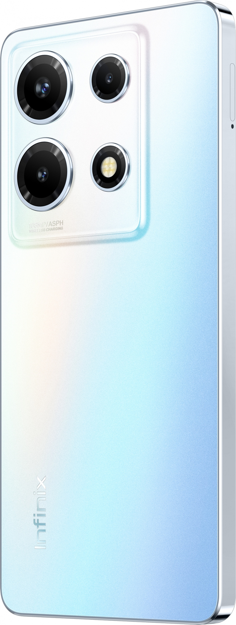 Смартфон Infinix X6710 Note 30 VIP 256Gb 8Gb белый моноблок 3G 4G 2Sim 6.67" 1080x2400 Android 13 108Mpix 802.11 a/b/g/n/ac/ax NFC GPS GSM900/1800 GSM1900 TouchSc FM microSD — фото 3