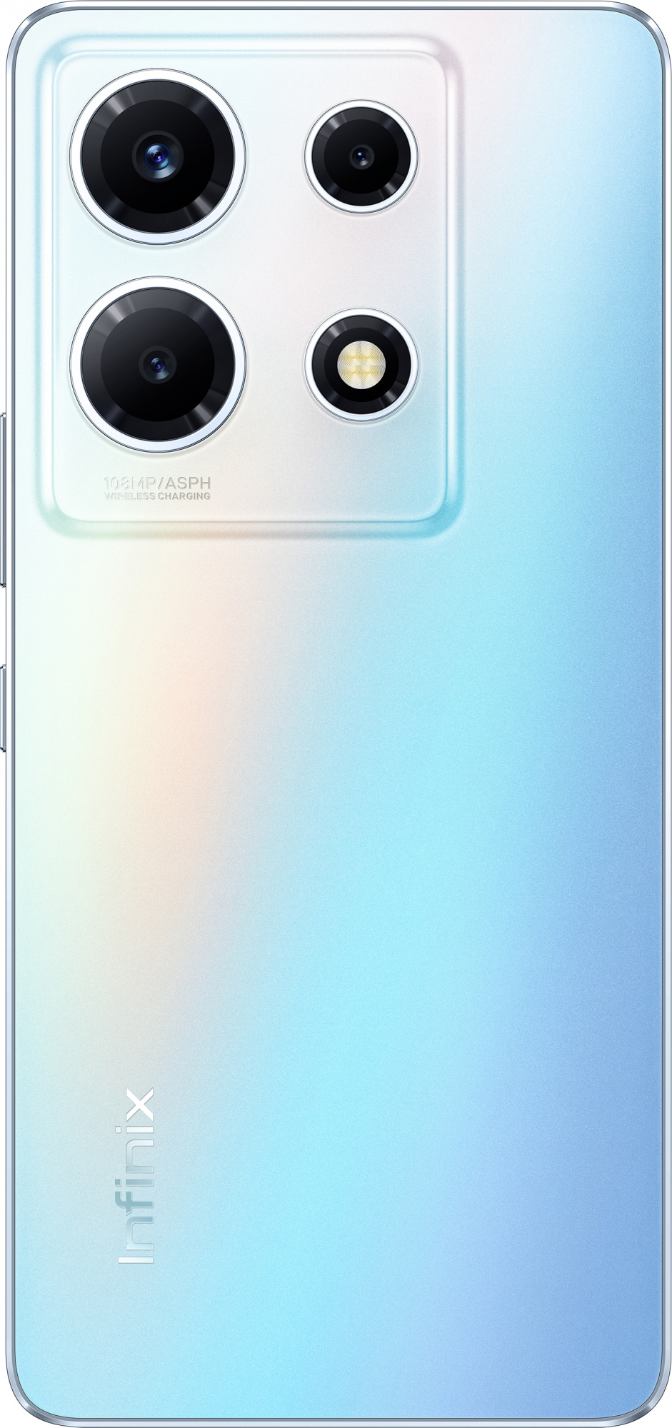 Смартфон Infinix X6710 Note 30 VIP 256Gb 8Gb белый моноблок 3G 4G 2Sim 6.67" 1080x2400 Android 13 108Mpix 802.11 a/b/g/n/ac/ax NFC GPS GSM900/1800 GSM1900 TouchSc FM microSD — фото 5