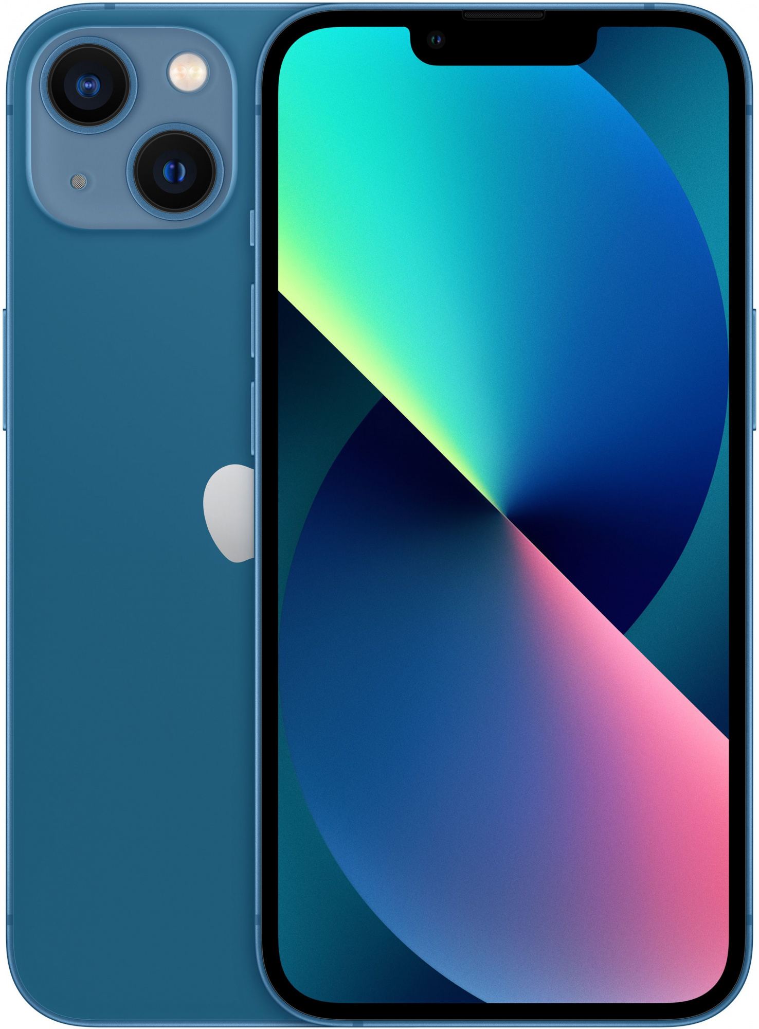 Смартфон Apple A2633 iPhone 13 256Gb 4Gb синий моноблок 3G 4G 1Sim 6.1" 1170x2532 iOS 16 12Mpix 802.11 a/b/g/n/ac/ax NFC GPS GSM900/1800 GSM1900 TouchSc Protect