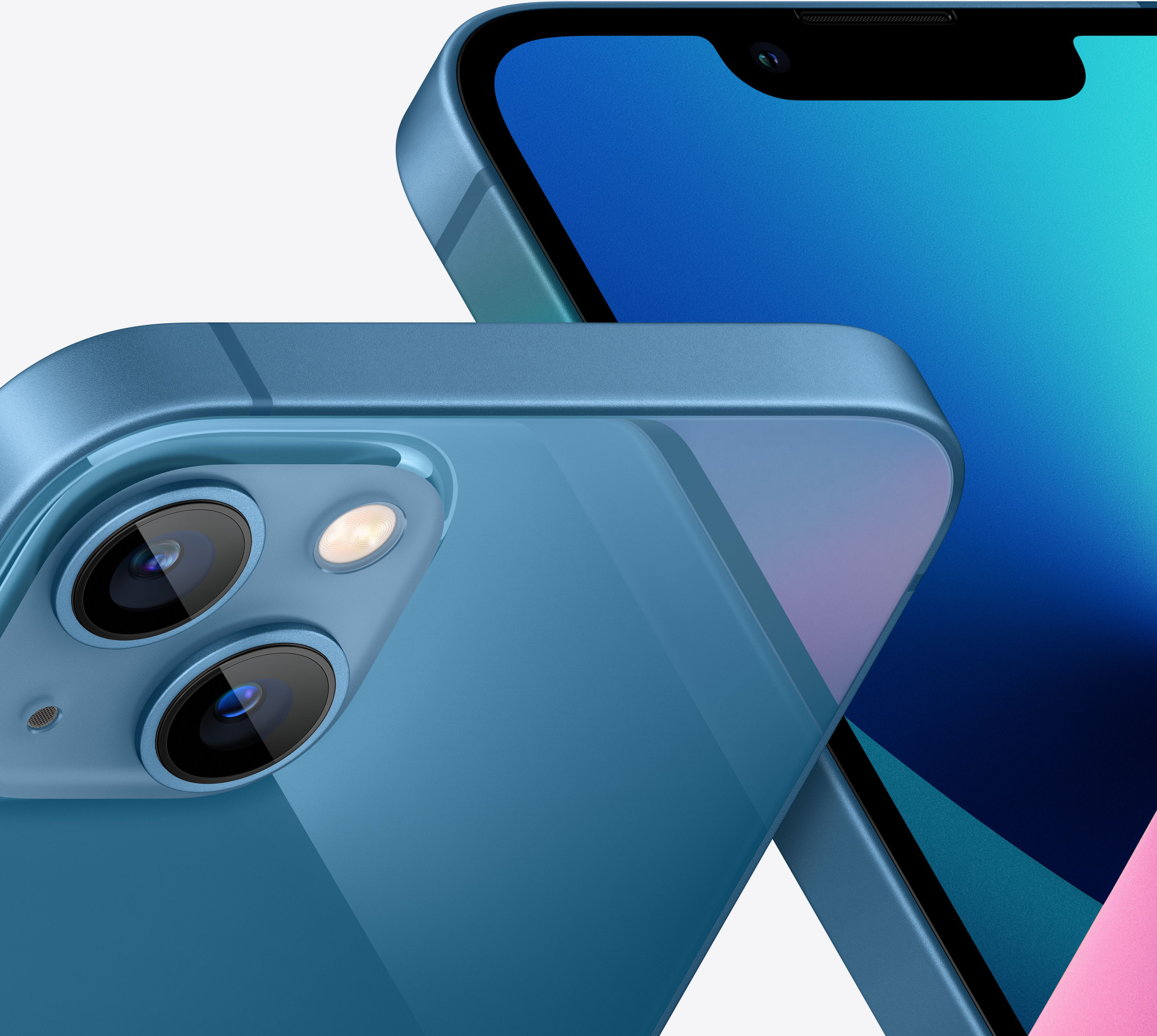 Смартфон Apple A2633 iPhone 13 256Gb 4Gb синий моноблок 3G 4G 1Sim 6.1" 1170x2532 iOS 16 12Mpix 802.11 a/b/g/n/ac/ax NFC GPS GSM900/1800 GSM1900 TouchSc Protect — фото 5