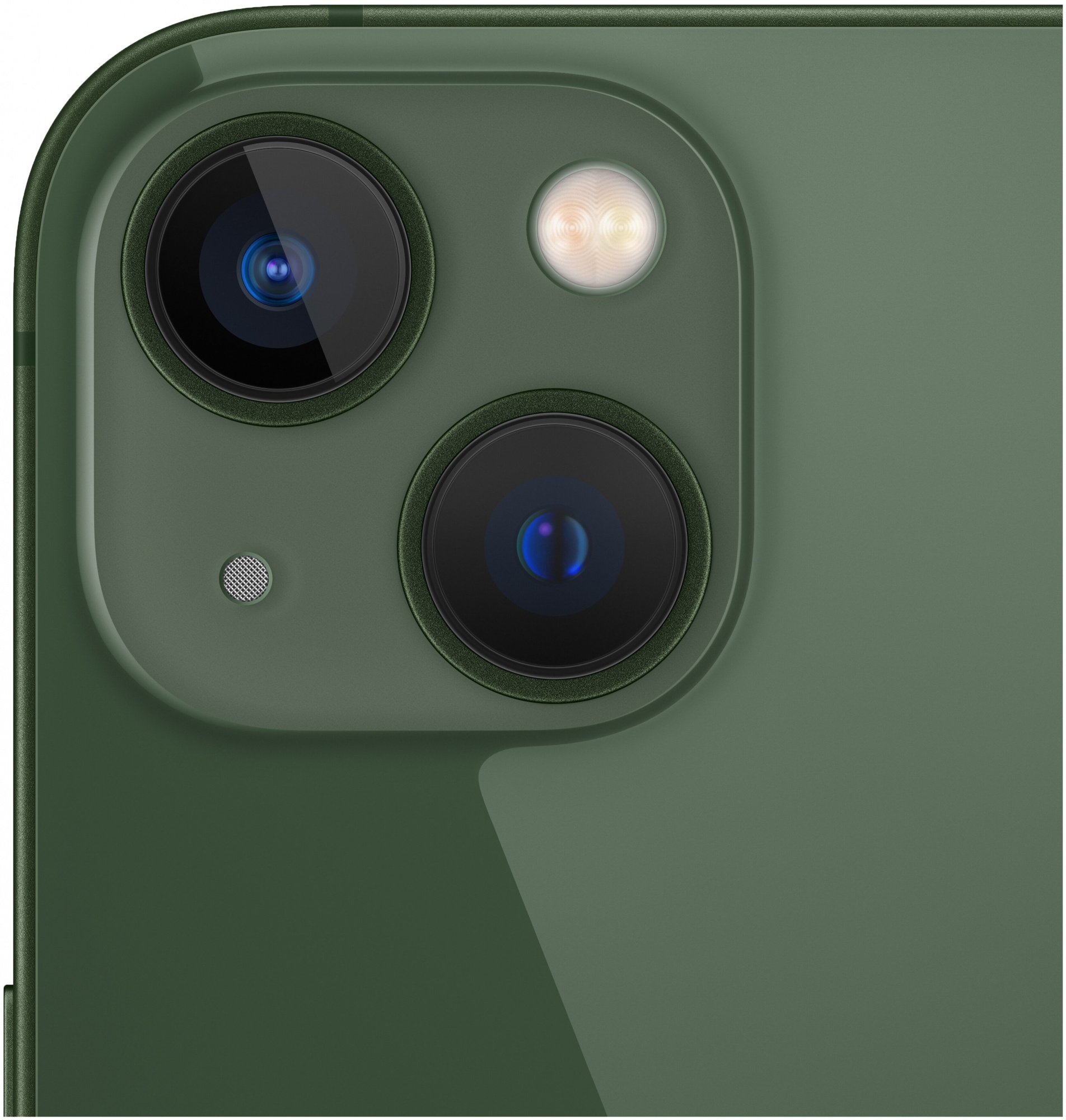 Смартфон Apple A2633 iPhone 13 256Gb 4Gb альпийский зеленый моноблок 3G 4G 1Sim 6.1" 1170x2532 iOS 16 12Mpix 802.11 a/b/g/n/ac/ax NFC GPS GSM900/1800 GSM1900 TouchSc Protect — фото 3