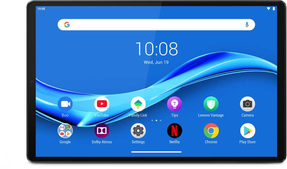 Планшет Lenovo Tab M10 Plus TB-X606F Helio P22T (2.3) 8C RAM2Gb ROM32Gb 10.3" IPS 1920x1200 Android 9.0 серый 8Mpix 5Mpix BT WiFi Touch microSD 256Gb 5000mAh 9hr — фото 4