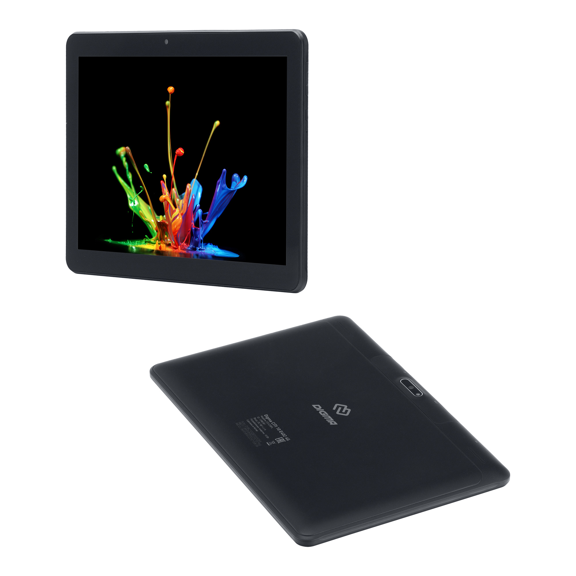 Планшет Digma CITI 10 E402 4G SC9863 (1.6) 8C RAM2Gb ROM32Gb 10.1" IPS 1280x800 3G 4G Android 10.0 черный 2Mpix 2Mpix BT GPS WiFi Touch microSD 128Gb minUSB 5000mAh — фото 11