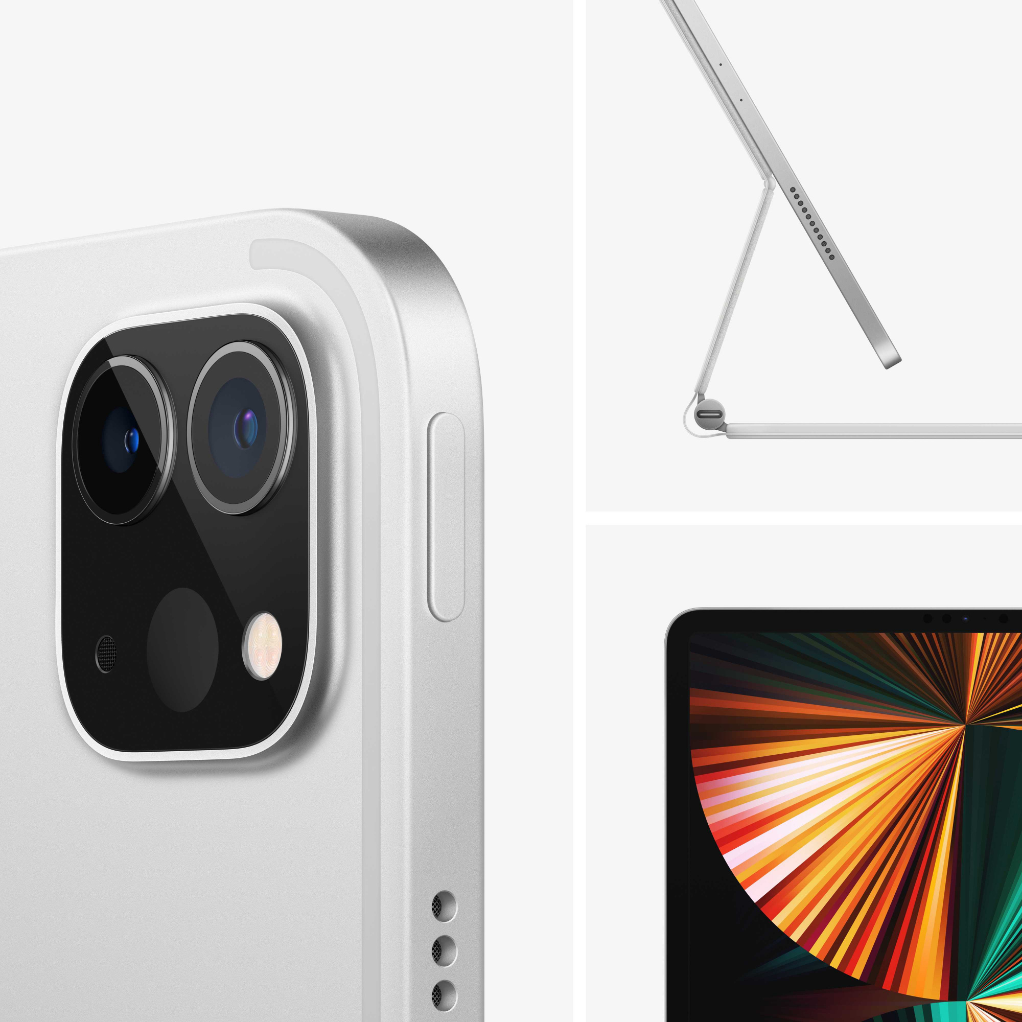 Планшет Apple iPad Pro 2021 MHQV3RU/A M1 8C RAM8Gb ROM256Gb 11" IPS 2388x1668 iOS серебристый 12Mpix 12Mpix BT WiFi Touch 10hr — фото 4