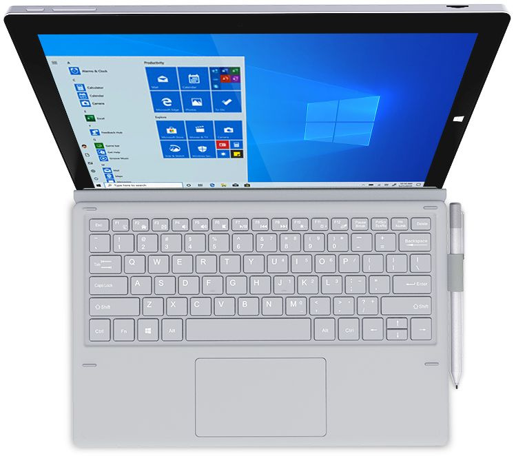 Планшет Jumper Ezpad i7 Core i7 7Y75 (1.3) 2C RAM8Gb ROM256Gb 12" IPS 2160x1400 Windows 10 Home серый 2Mpix BT WiFi Touch microSD 256Gb mHDMI mHDMI — фото 6