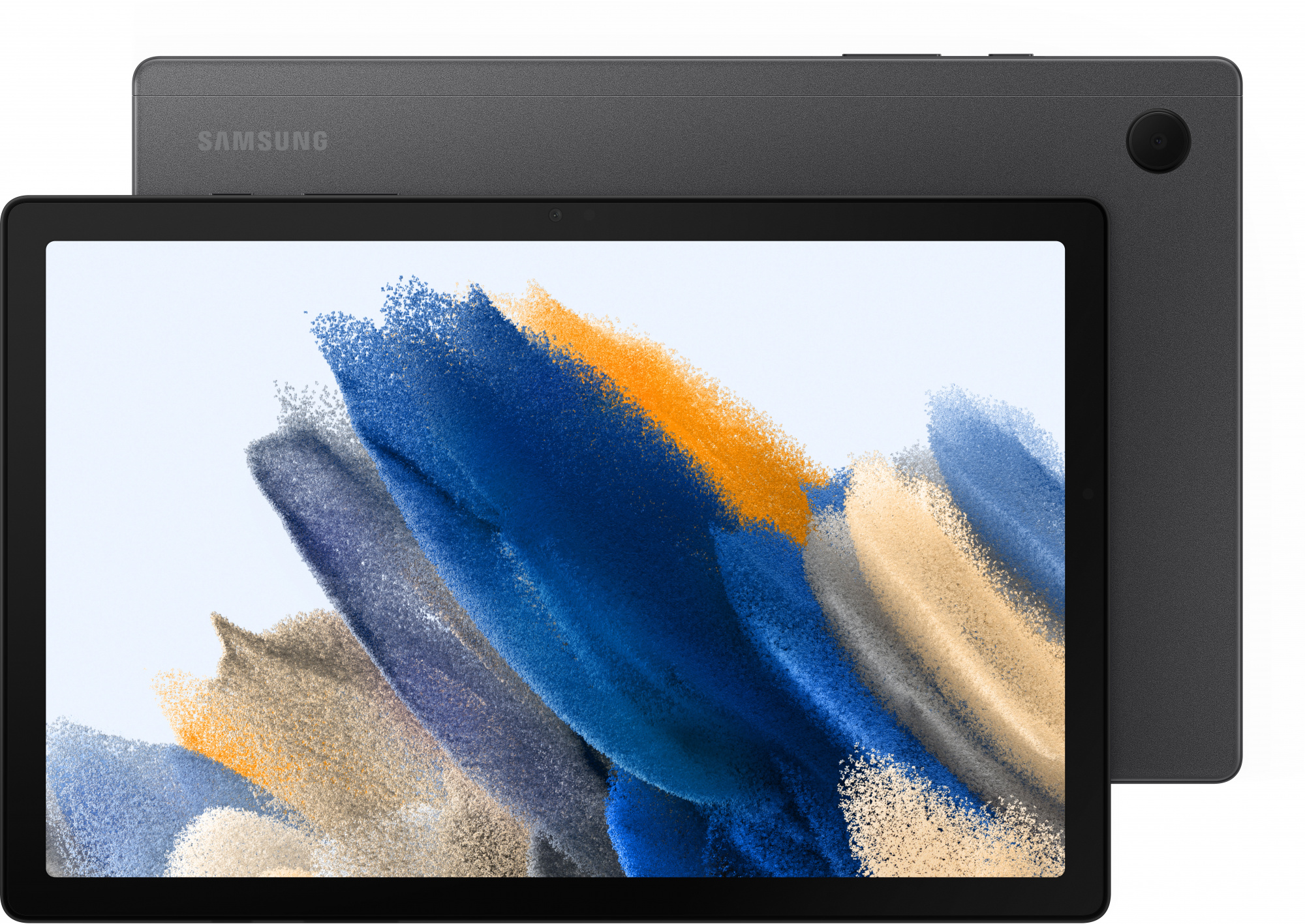 Планшет Samsung Galaxy Tab A8 SM-X205N T618 (2.0) 8C RAM4Gb ROM128Gb 10.5" TFT 1920x1200 3G 4G Android 11 темно-серый 8Mpix 5Mpix BT GPS WiFi Touch microSD 1Tb 7040mAh