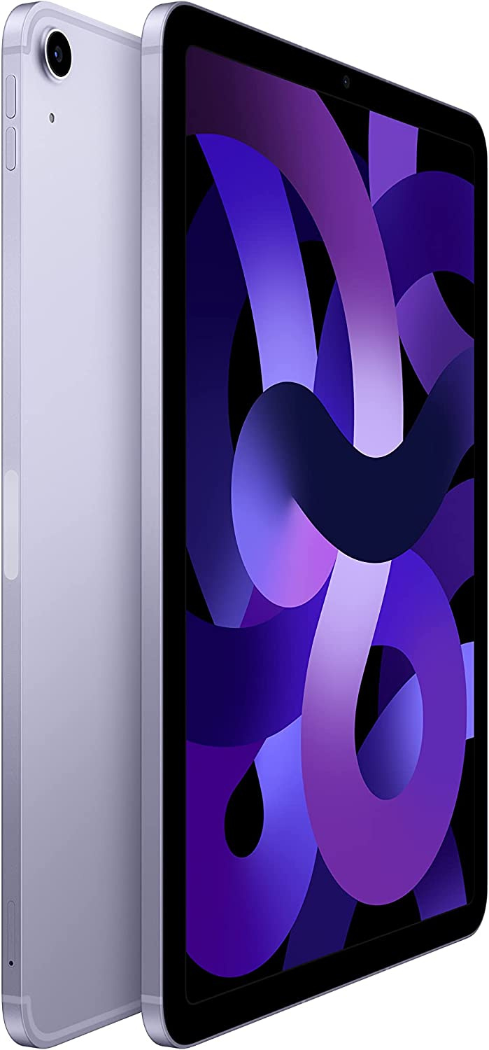 Планшет Apple iPad Air 2022 A2589 M1 2.99 8C RAM8Gb ROM64Gb 10.9" IPS 2360x1640 3G 4G ДА iOS фиолетовый 12Mpix 12Mpix BT GPS WiFi Touch 9hr — фото 3