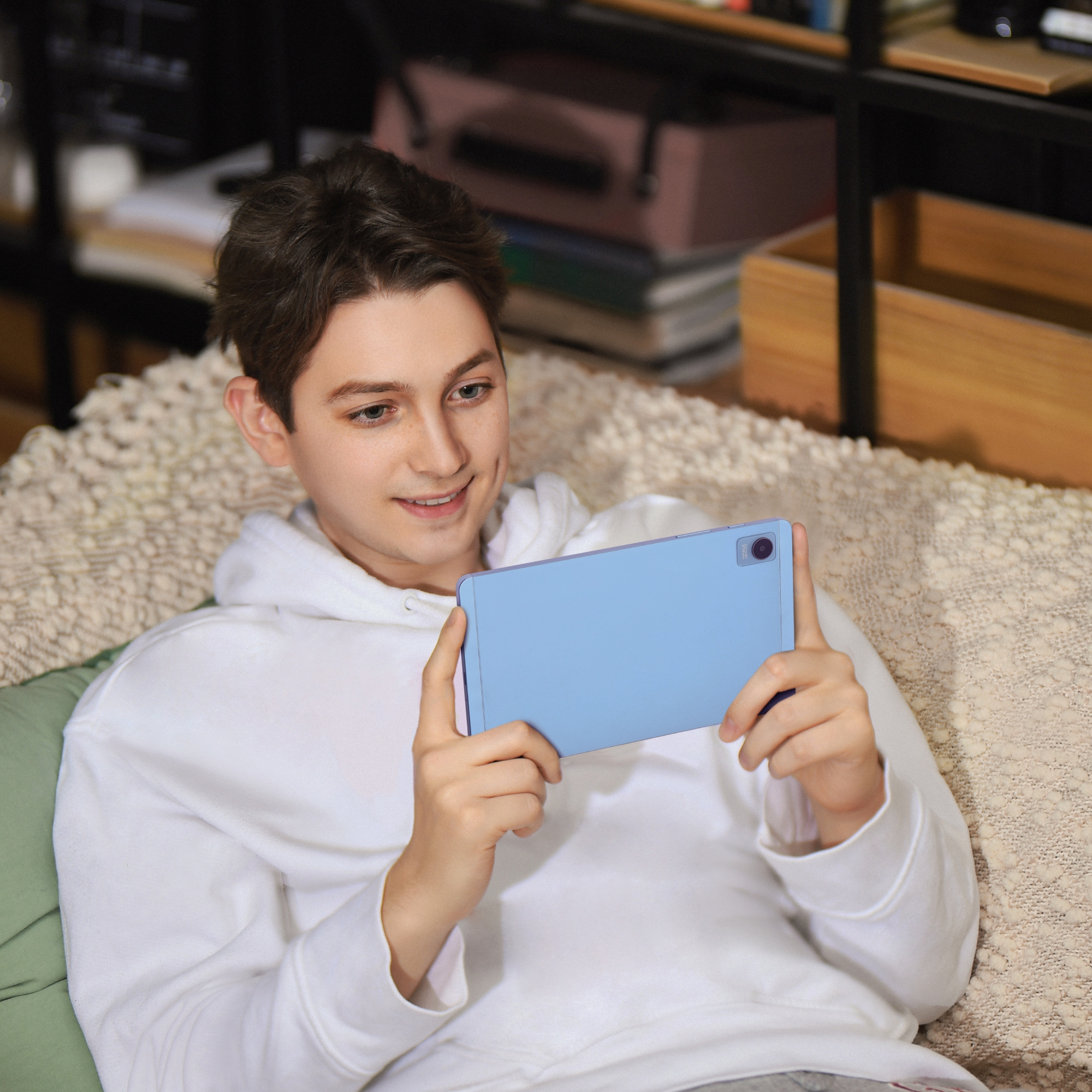 Планшет Realme Pad Mini RMP2105 T616 2.0 8C RAM4Gb ROM64Gb 8.7" IPS 1340x800 3G 4G Android 11 синий 8Mpix 5Mpix BT GPS WiFi Touch microSD 1Tb 6400mAh 15hr — фото 5