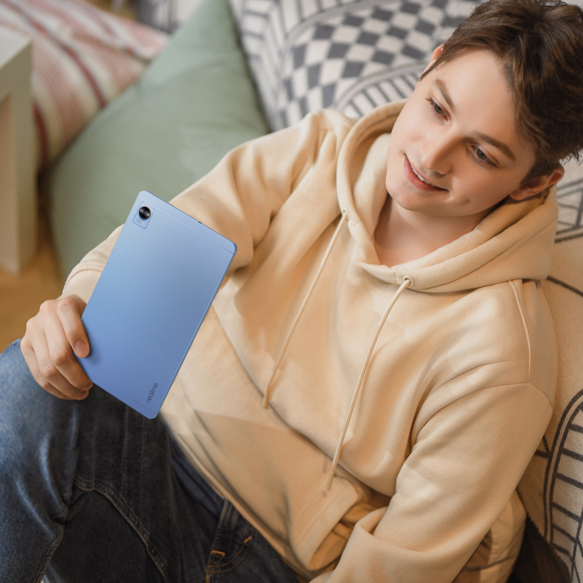 Планшет Realme Pad Mini RMP2105 T616 2.0 8C RAM4Gb ROM64Gb 8.7" IPS 1340x800 3G 4G Android 11 синий 8Mpix 5Mpix BT GPS WiFi Touch microSD 1Tb 6400mAh 15hr — фото 6