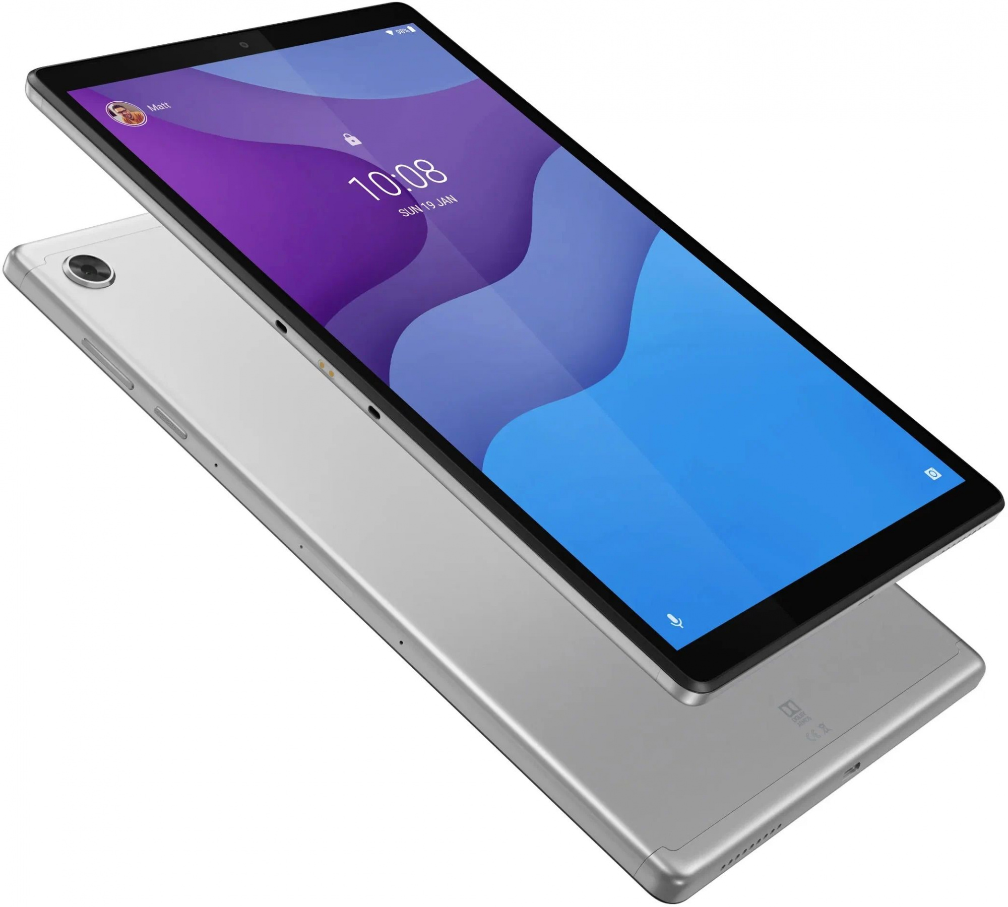 Планшет Lenovo Tab M10 Plus TB-X606F Helio P22T (2.3) 8C RAM4Gb ROM64Gb 10.3" IPS 1920x1200 Android 9.0 серый 8Mpix 5Mpix BT WiFi Touch microSD 256Gb 5000mAh — фото 4