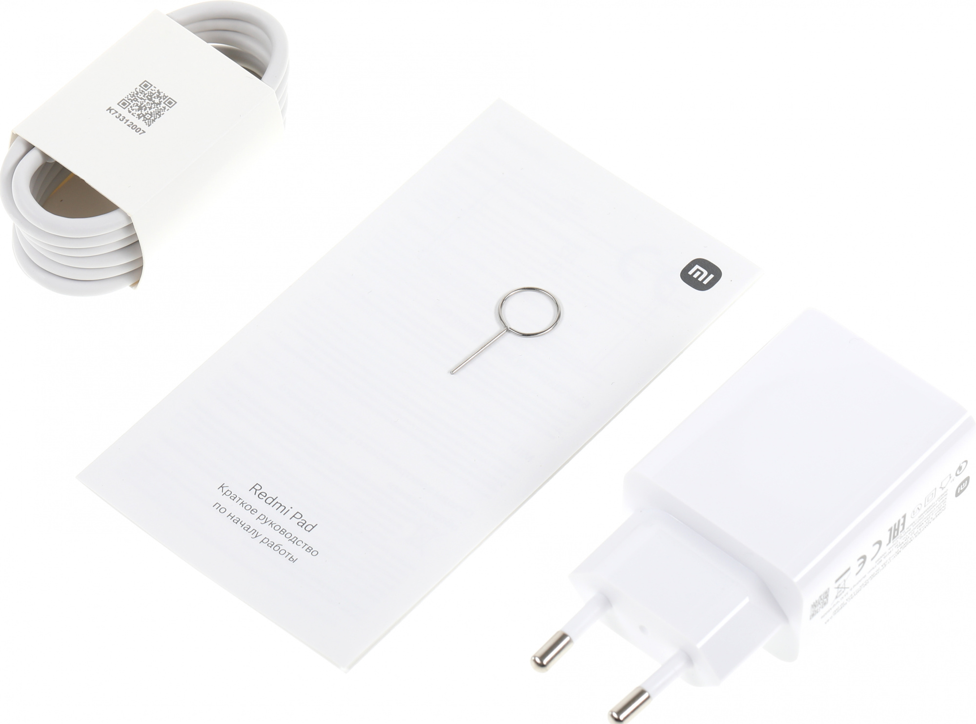 Планшет Xiaomi Redmi Pad 22081283G Helio G99 (2.2) 8C RAM4Gb ROM128Gb 10.6" IPS 2000x1200 Android 12 серебристый 8Mpix 8Mpix BT WiFi microSD 1Tb 8000mAh 26hr — фото 17