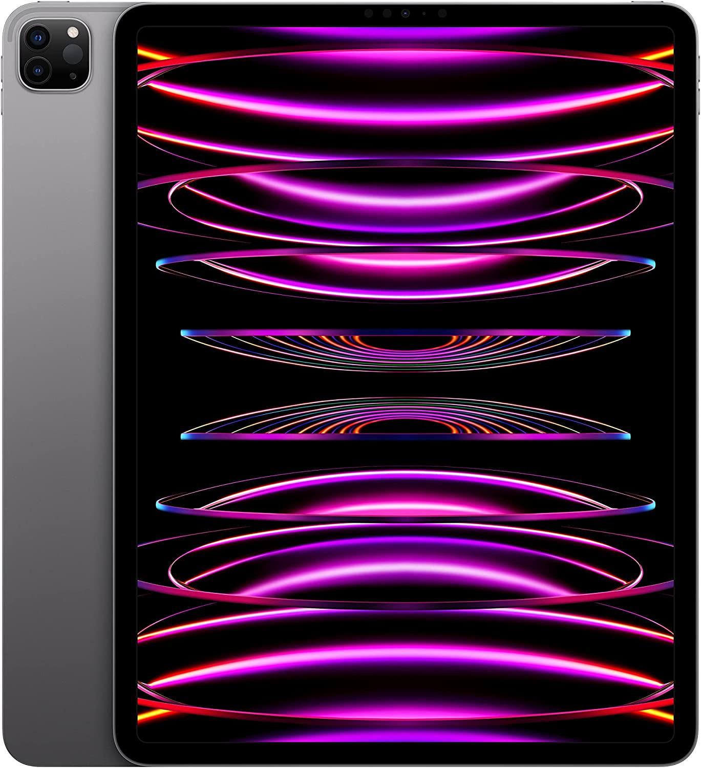 Планшет Apple iPad Pro 2022 A2436 M2 8C RAM8Gb ROM128Gb 12.9" IPS 2732x2048 iOS серый космос 12Mpix 12Mpix BT WiFi Touch 10hr