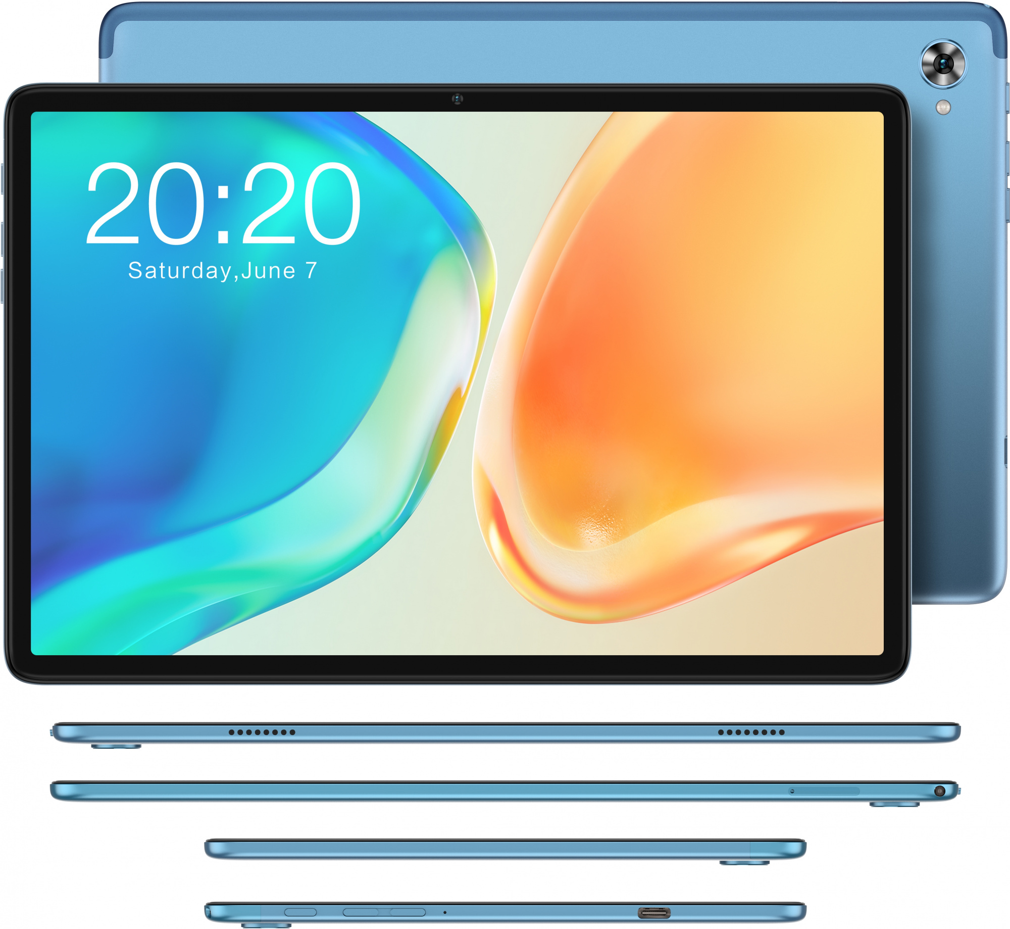 Планшет Teclast M40 Plus MT8183 (2.0) 8C RAM8Gb ROM128Gb 10.1" IPS 1920x1200 Android 12 синий 8Mpix 5Mpix BT GPS WiFi Touch microSD 256Gb 7000mAh 10hr — фото 4