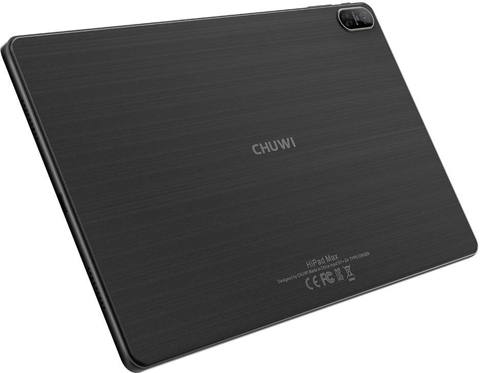 Планшет Chuwi HiPad (Max Edition) Snapdragon 680 (2.4) 8C RAM8Gb ROM128Gb 10.36" IPS 2000x1200 3G 4G Android 12 черный 8Mpix 5Mpix BT GPS WiFi Touch microSD 512Gb 7000mAh — фото 3