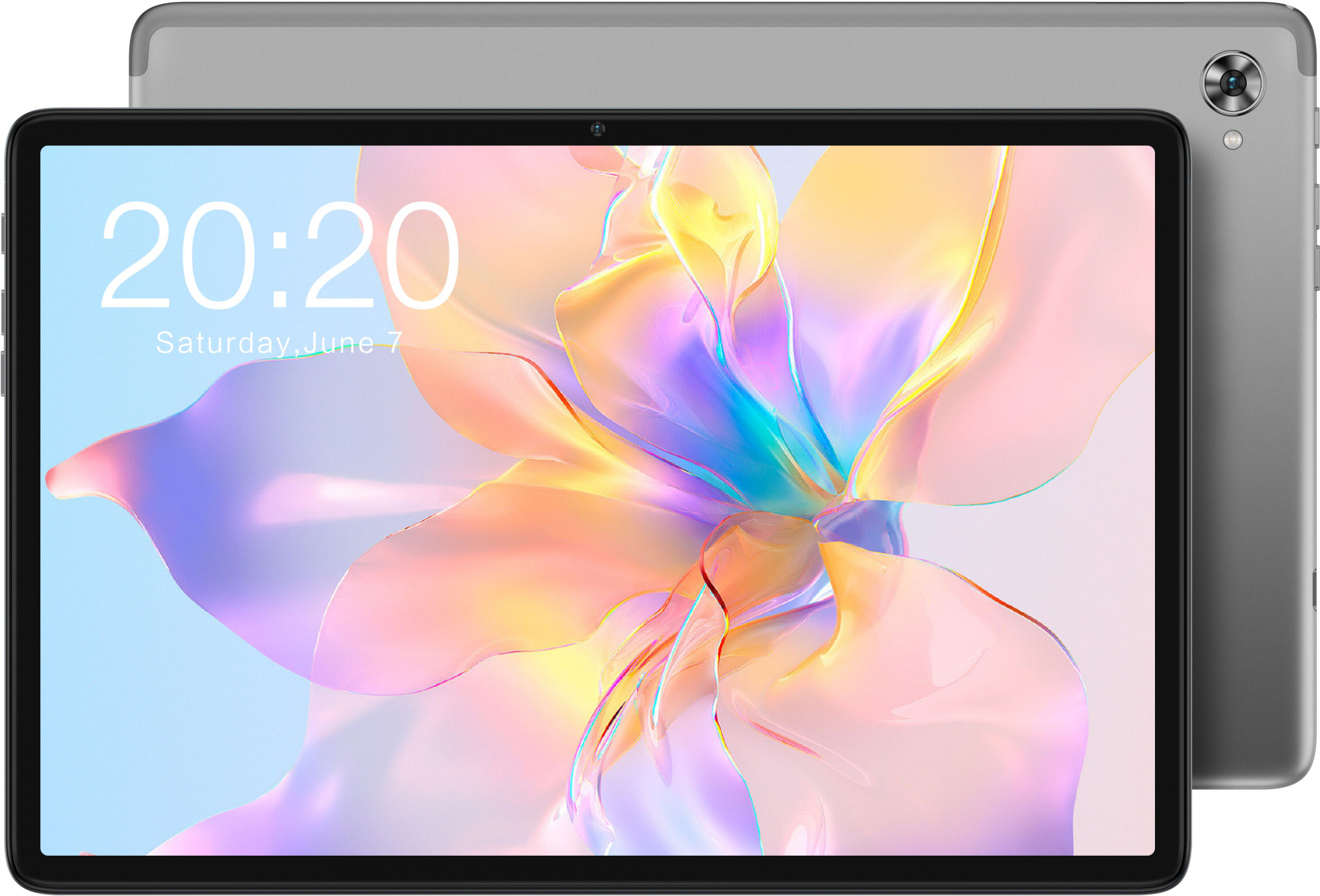 Планшет Teclast P40HD T606 (1.6) 8C RAM6Gb ROM128Gb 10.1" IPS 1920x1200 3G 4G Android 12 серый 5Mpix 2Mpix BT GPS WiFi Touch microSD 6000mAh
