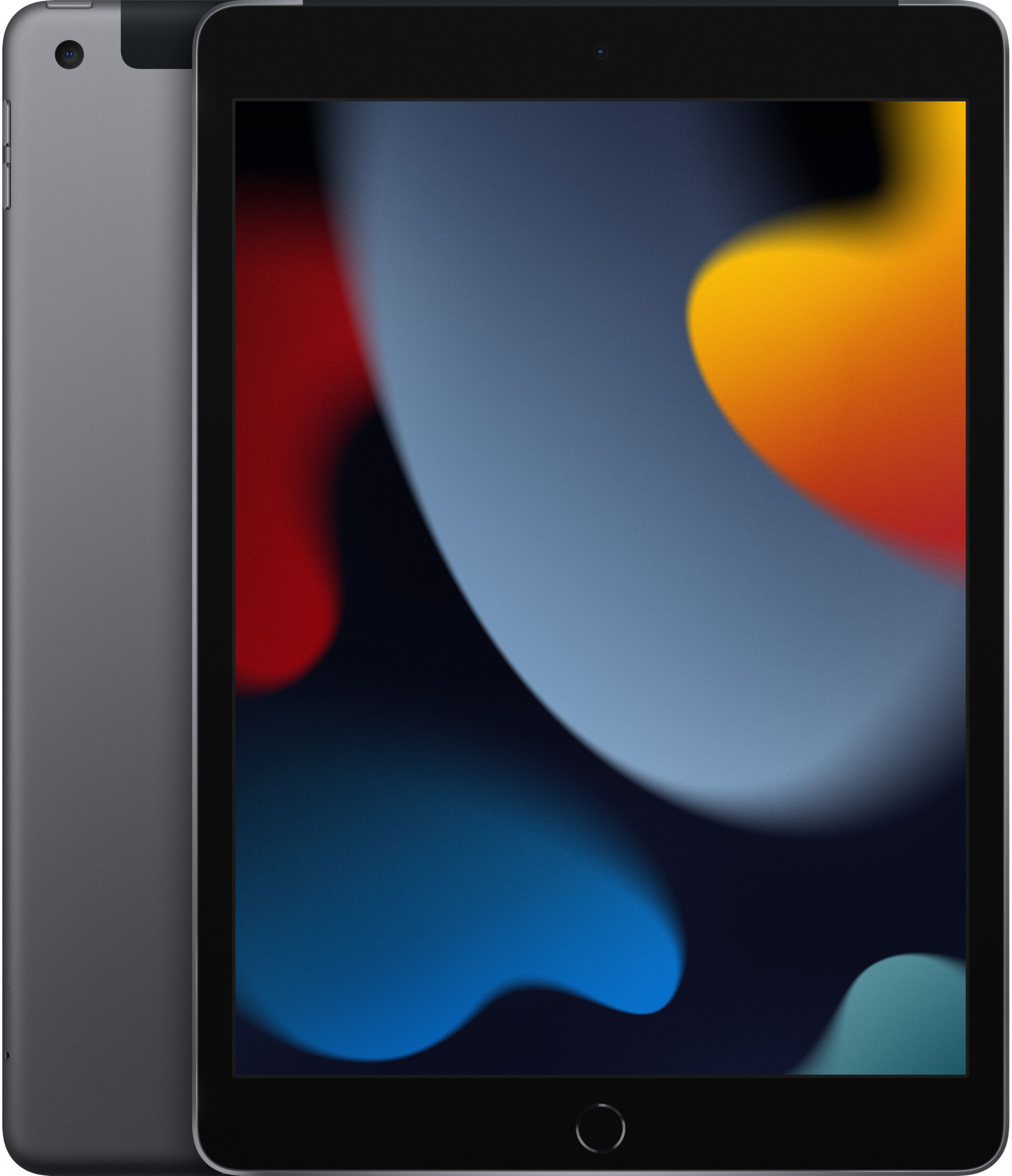 Планшет Apple iPad 2021 A2604 A13 Bionic 6С ROM64Gb 10.2" IPS 2160x1620 3G 4G iOS серый космос 8Mpix 12Mpix BT GPS WiFi Touch 9hr — фото 2