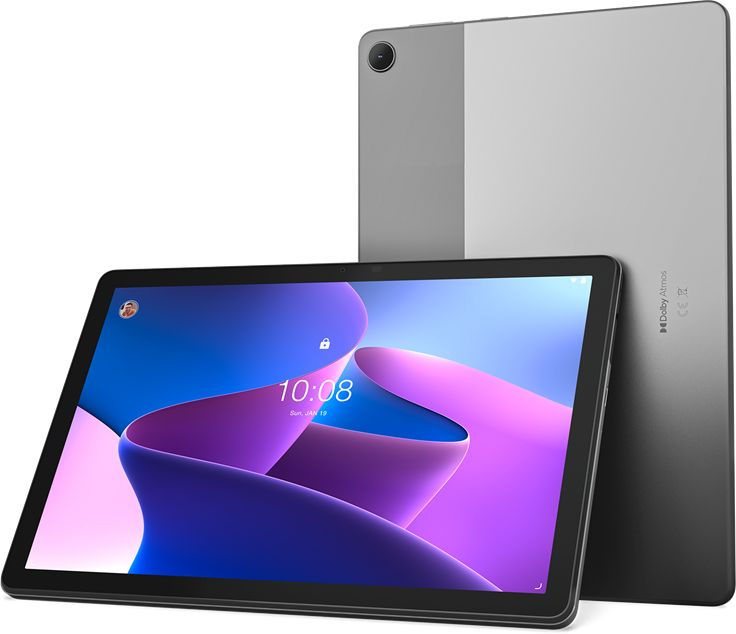 Планшет Lenovo Tab M10 TB-328XU T610 (1.8) 8C RAM4Gb ROM64Gb 10.1" IPS 1920x1200 3G 4G Android 11 серый 8Mpix 5Mpix BT GPS WiFi Touch microSD 128Gb 5000mAh — фото 7
