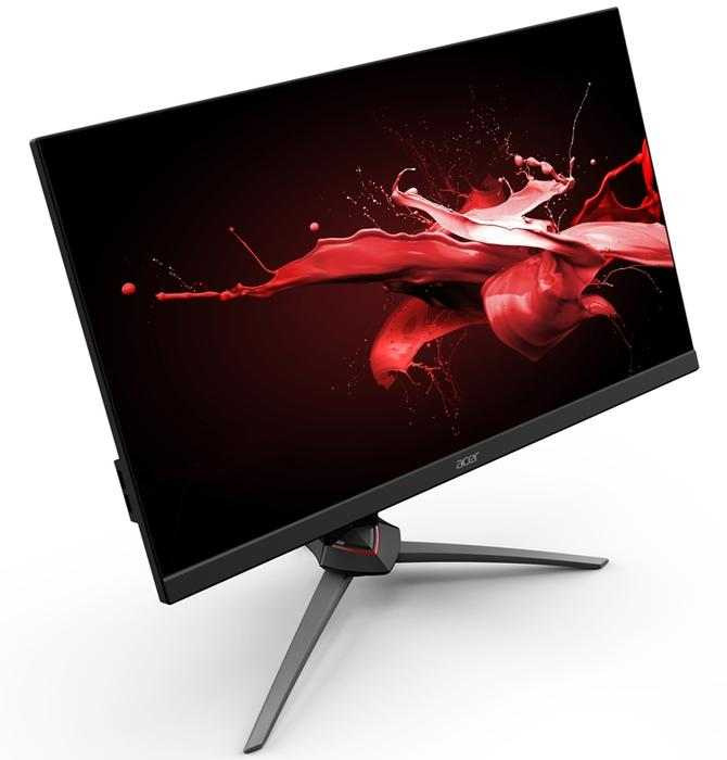 Монитор Acer 24.5" Nitro XV253QPbmiiprzx черный IPS LED 16:9 HDMI M/M матовая HAS Piv 1000:1 400cd 178гр/178гр 1920x1080 165Hz G-Sync DP FHD USB 6.8кг — фото 2