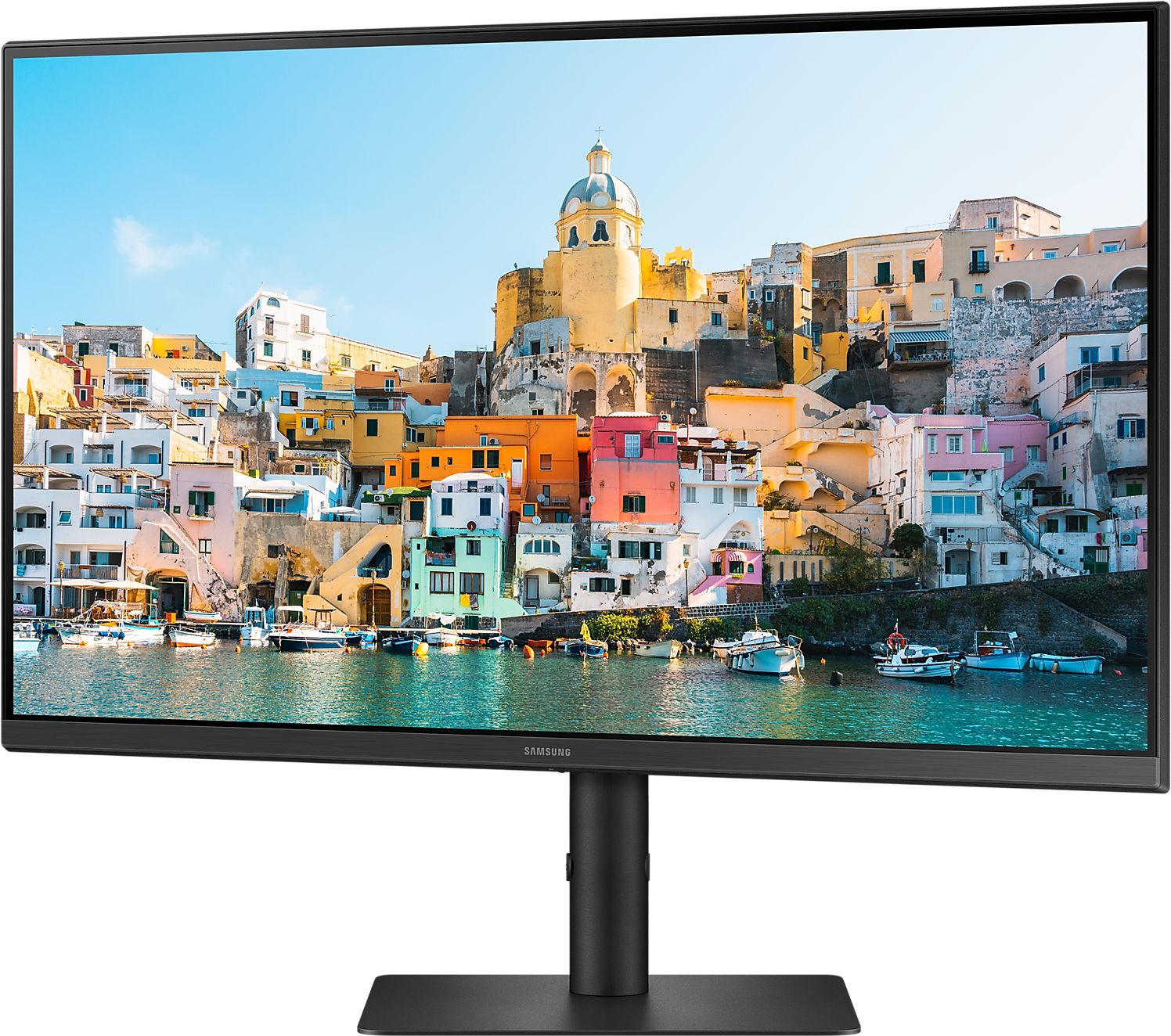 Монитор Samsung 27" LS27A400UJUXEN черный IPS LED 5ms 16:9 HDMI матовая HAS Piv 1000:1 250cd 178гр/178гр 1920x1080 75Hz FreeSync DP FHD USB 6.6кг — фото 4