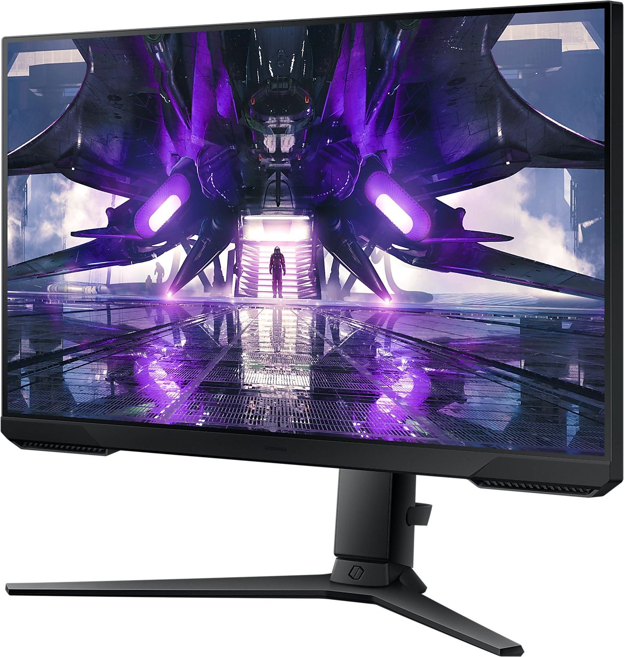 Монитор Samsung 24" Odyssey G3 S24AG302NI черный VA LED 1ms 16:9 HDMI полуматовая HAS Piv 250cd 178гр/178гр 1920x1080 144Hz DP FHD 4.1кг — фото 2
