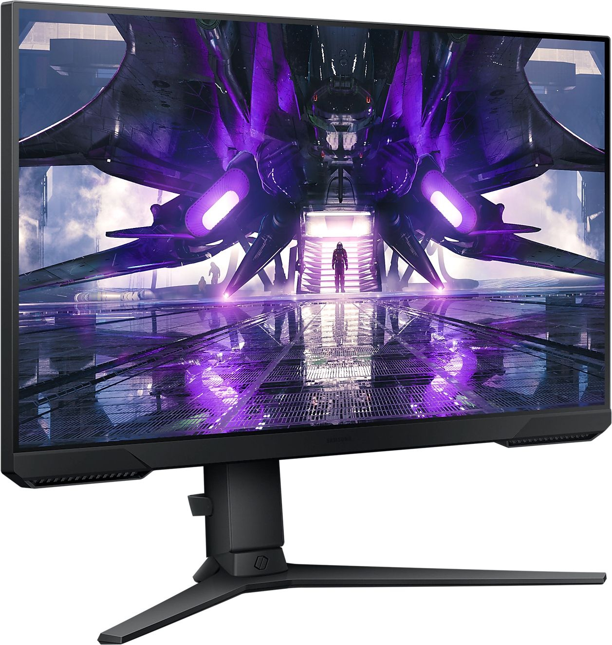 Монитор Samsung 24" Odyssey G3 S24AG302NI черный VA LED 1ms 16:9 HDMI полуматовая HAS Piv 250cd 178гр/178гр 1920x1080 144Hz DP FHD 4.1кг — фото 3