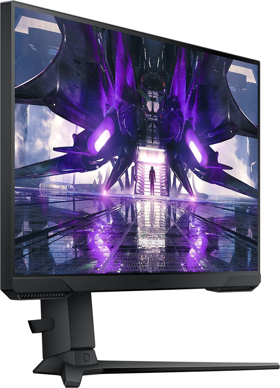 Монитор Samsung 24" Odyssey G3 S24AG302NI черный VA LED 1ms 16:9 HDMI полуматовая HAS Piv 250cd 178гр/178гр 1920x1080 144Hz DP FHD 4.1кг — фото 5