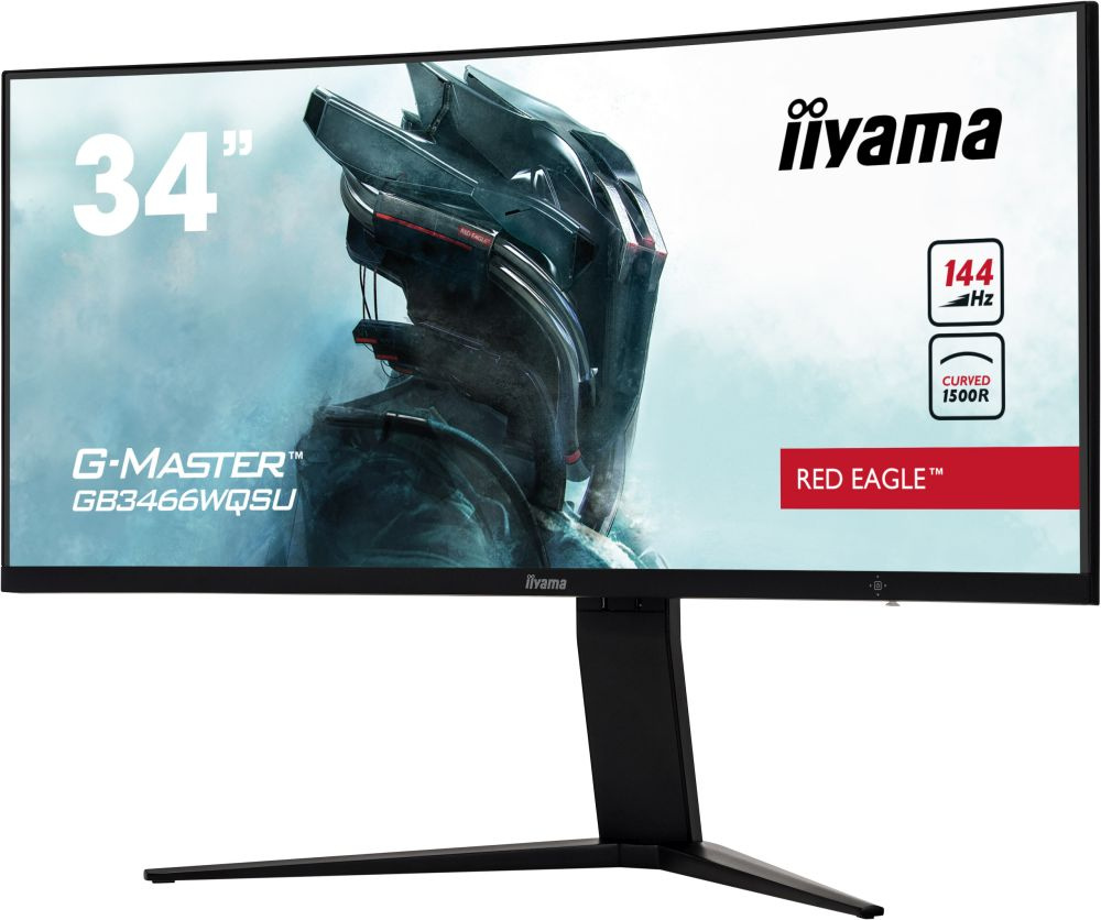 Монитор Iiyama 34" Red Eagle GB3466WQSU-B1 — фото 3