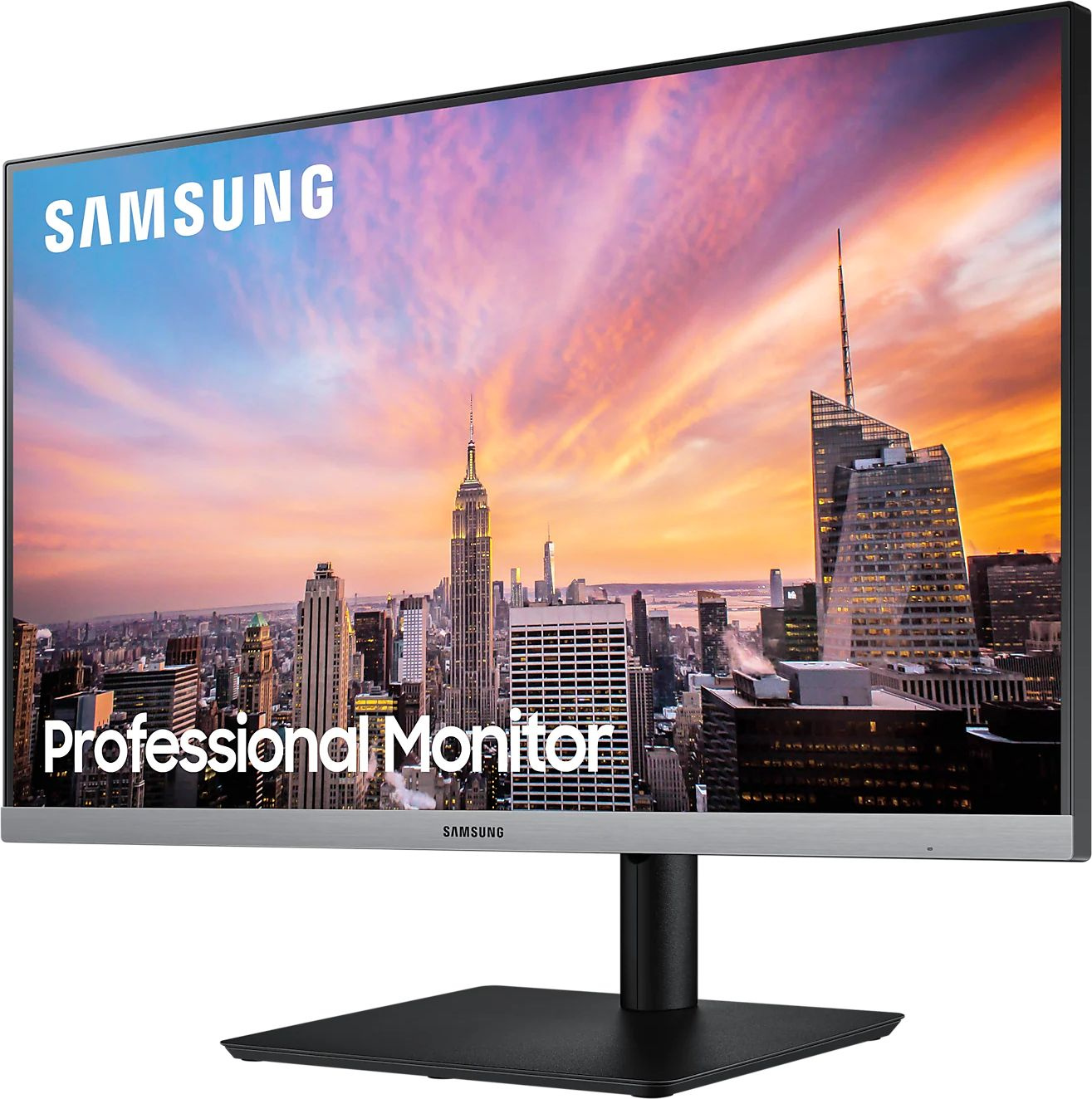 Монитор Samsung 23.8" S24R650FD темно-серый IPS LED 5ms 16:9 HDMI полуматовая HAS Piv 1000:1 250cd 178гр/178гр 1920x1080 75Hz FreeSync VGA DP FHD USB 5.1кг — фото 6