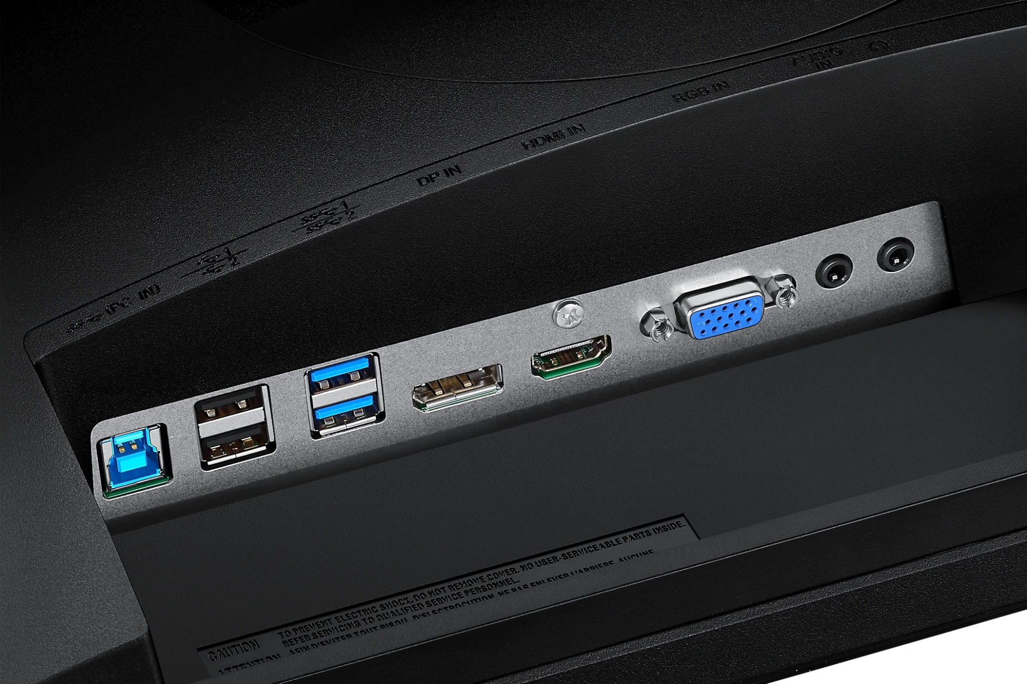 Монитор Samsung 23.8" S24R650FD темно-серый IPS LED 5ms 16:9 HDMI полуматовая HAS Piv 1000:1 250cd 178гр/178гр 1920x1080 75Hz FreeSync VGA DP FHD USB 5.1кг — фото 18