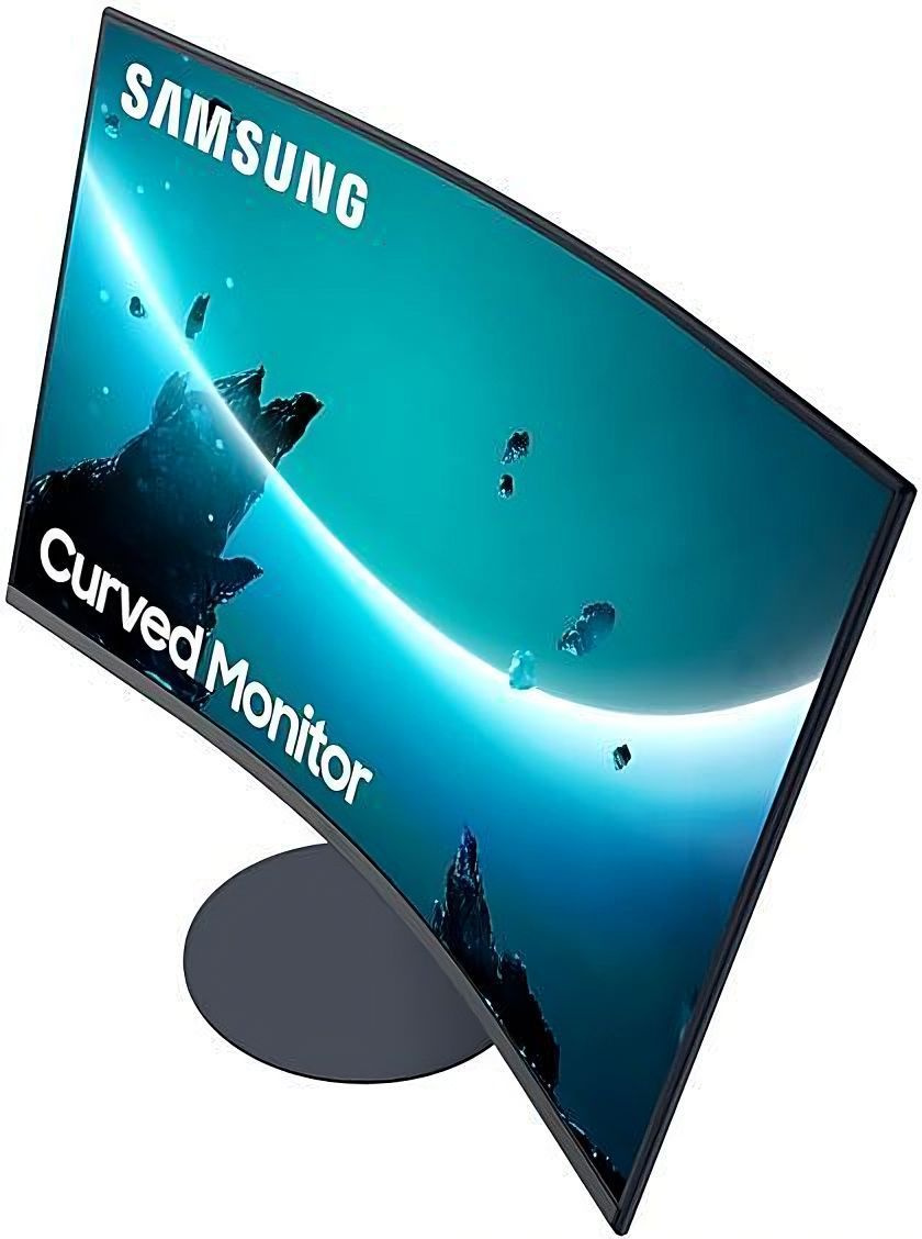 Монитор Samsung 31.5" C32T550FDR темно-серый VA LED 4ms 16:9 HDMI M/M матовая 3000:1 250cd 178гр/178гр 1920x1080 75Hz VGA DP FHD 6.4кг — фото 2