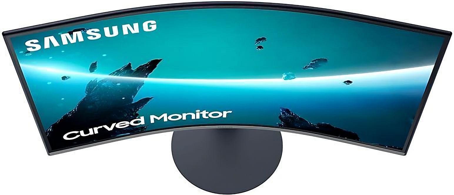 Монитор Samsung 31.5" C32T550FDR темно-серый VA LED 4ms 16:9 HDMI M/M матовая 3000:1 250cd 178гр/178гр 1920x1080 75Hz VGA DP FHD 6.4кг — фото 11