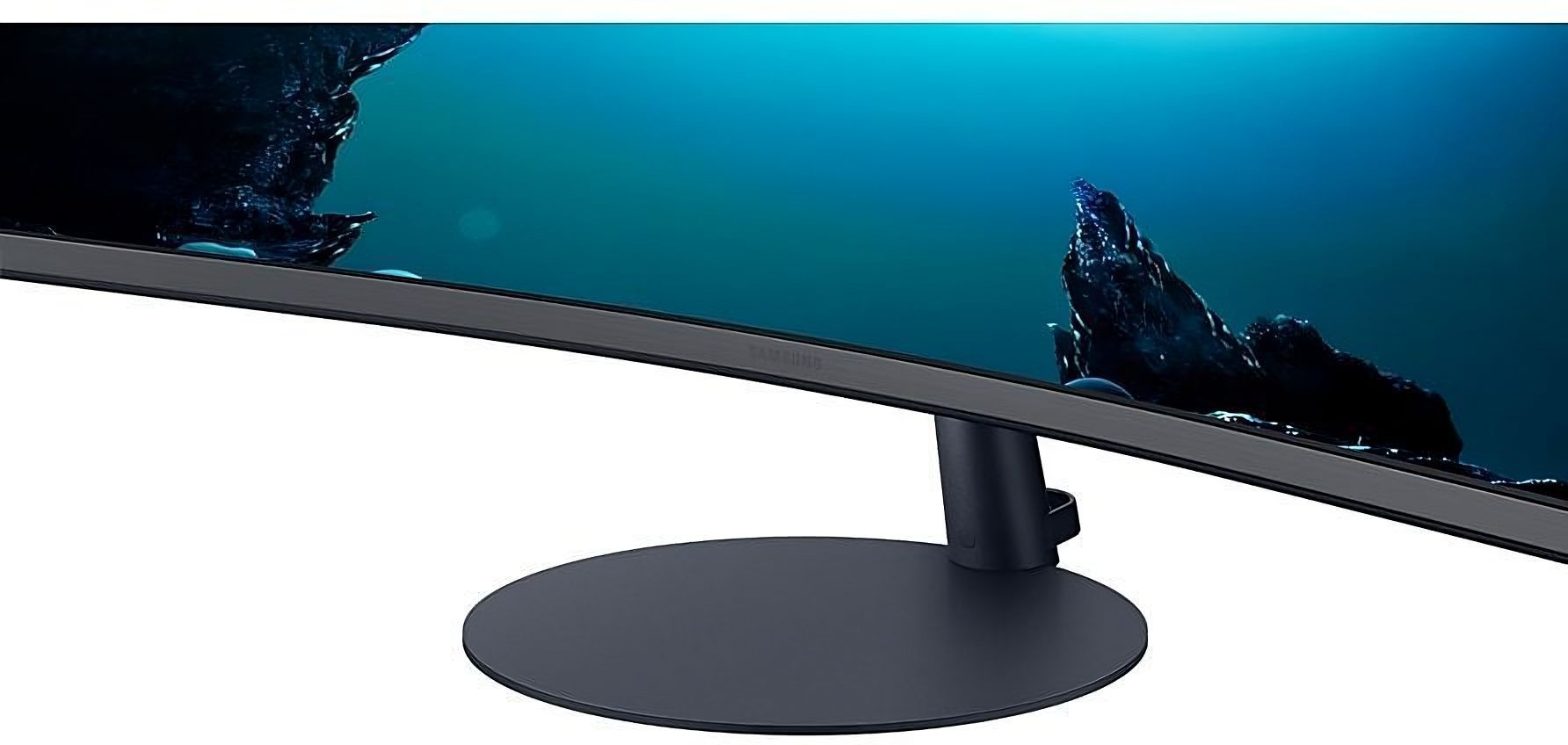 Монитор Samsung 31.5" C32T550FDR темно-серый VA LED 4ms 16:9 HDMI M/M матовая 3000:1 250cd 178гр/178гр 1920x1080 75Hz VGA DP FHD 6.4кг — фото 17