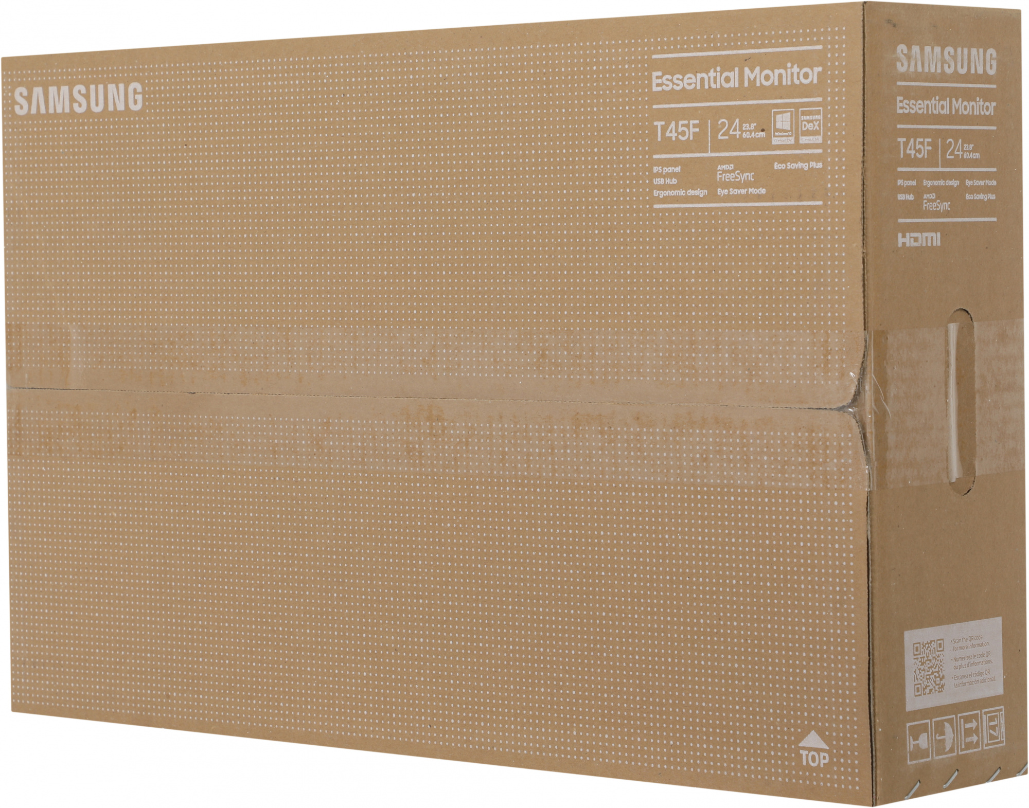 Монитор Samsung 24" F24T450FZU черный IPS LED 5ms 16:9 HDMI M/M матовая HAS Piv 1000:1 250cd 178гр/178гр 1920x1080 75Hz FreeSync DP FHD USB 4кг — фото 20