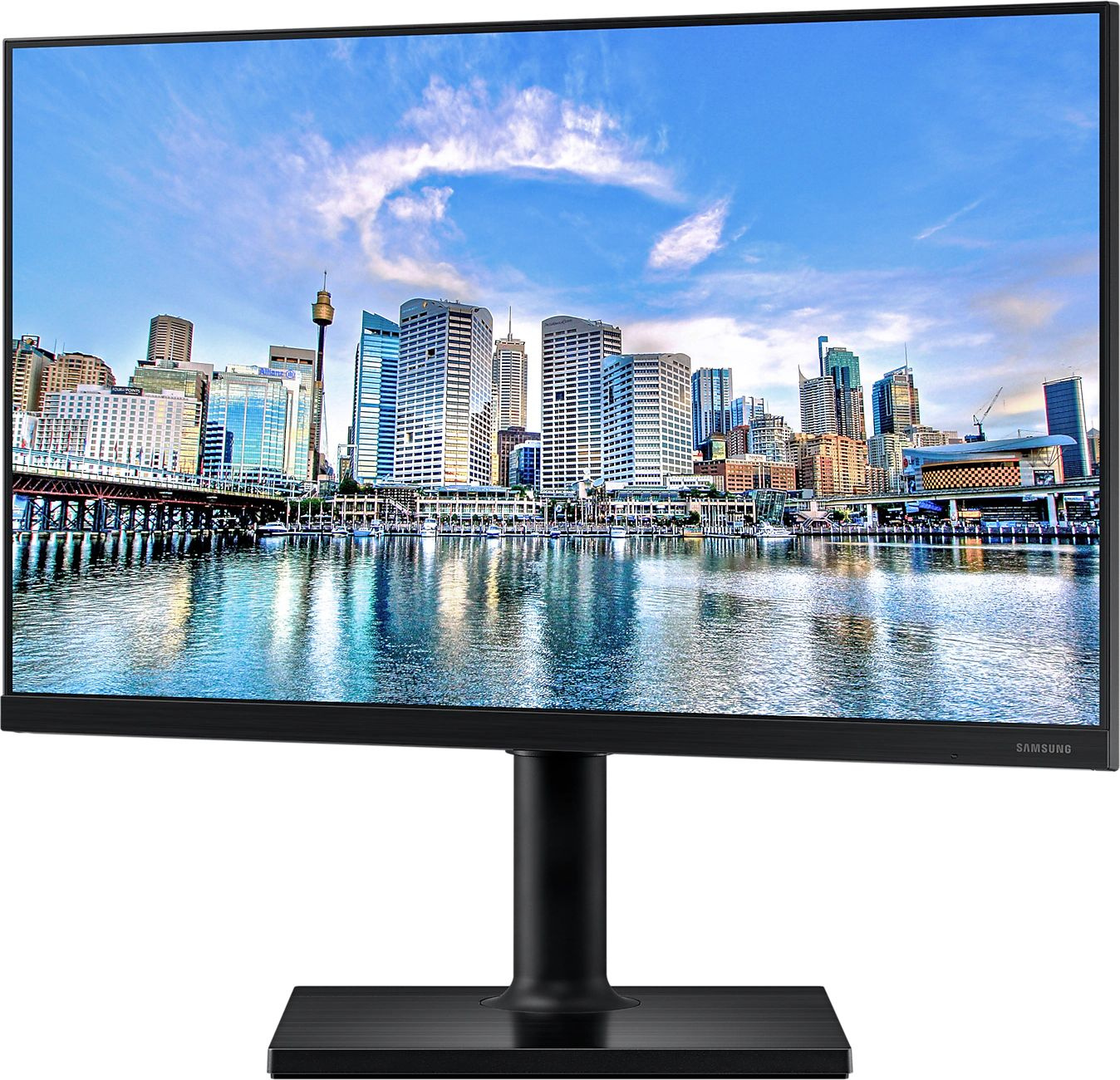 Монитор Samsung 24" F24T450FZU черный IPS LED 5ms 16:9 HDMI M/M матовая HAS Piv 1000:1 250cd 178гр/178гр 1920x1080 75Hz FreeSync DP FHD USB 4кг — фото 3