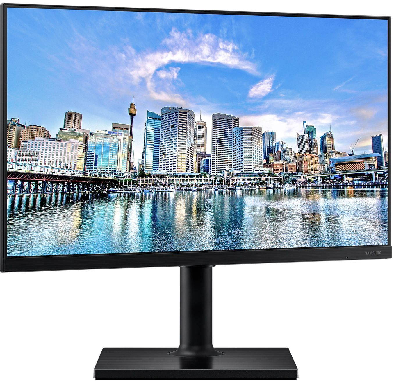 Монитор Samsung 27" F27T450FZU черный IPS LED 16:9 HDMI M/M полуматовая HAS Piv 250cd 178гр/178гр 1920x1080 75Hz FreeSync DP FHD USB 4.6кг — фото 2