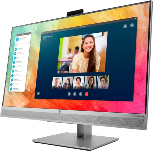 Монитор HP 27" EliteDisplay E273m серебристый IPS LED 16:9 HDMI M/M Cam матовая HAS Piv 1000:1 250cd 178гр/178гр 1920x1080 60Hz VGA DP FHD USB 7.9кг — фото 2