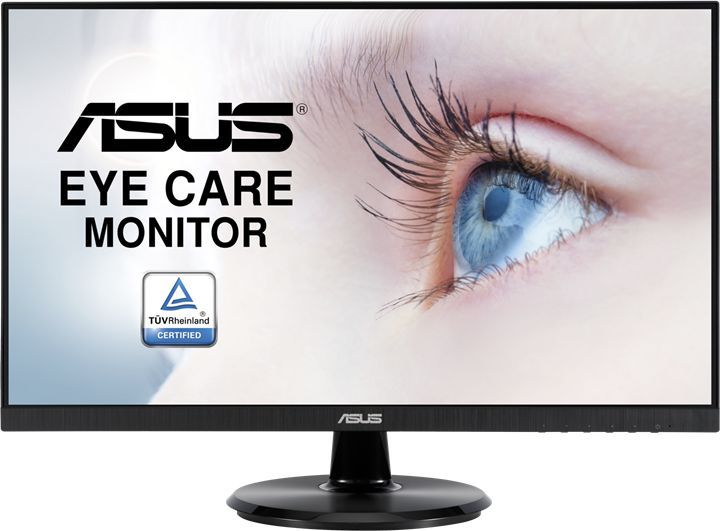 Монитор Asus 23.8" VA24DQ темно-серый IPS LED 4ms 16:9 HDMI M/M матовая 250cd 178гр/178гр 1920x1080 75Hz VGA DP FHD 3.63кг