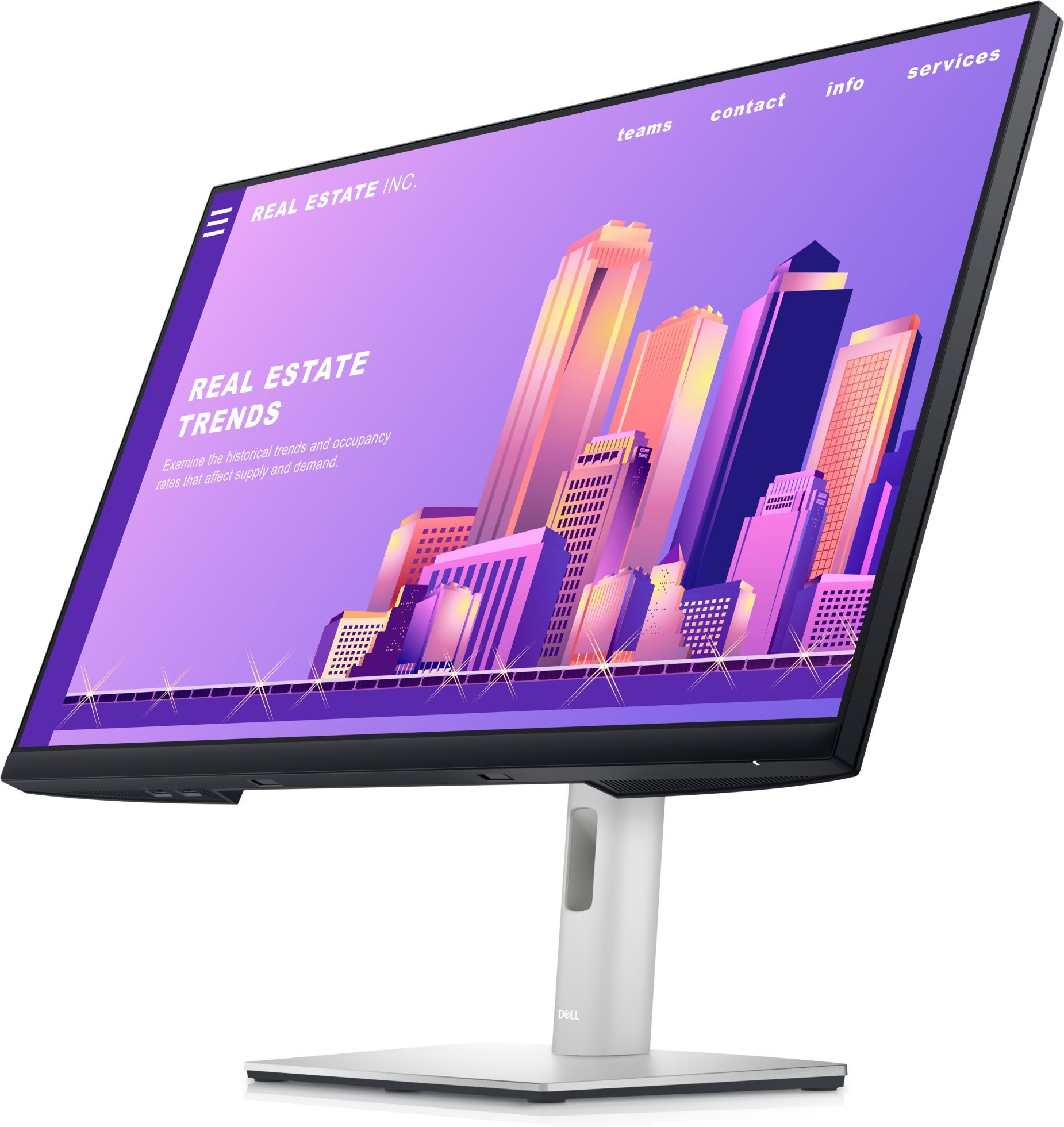 Монитор Dell 27" P2722H — фото 2