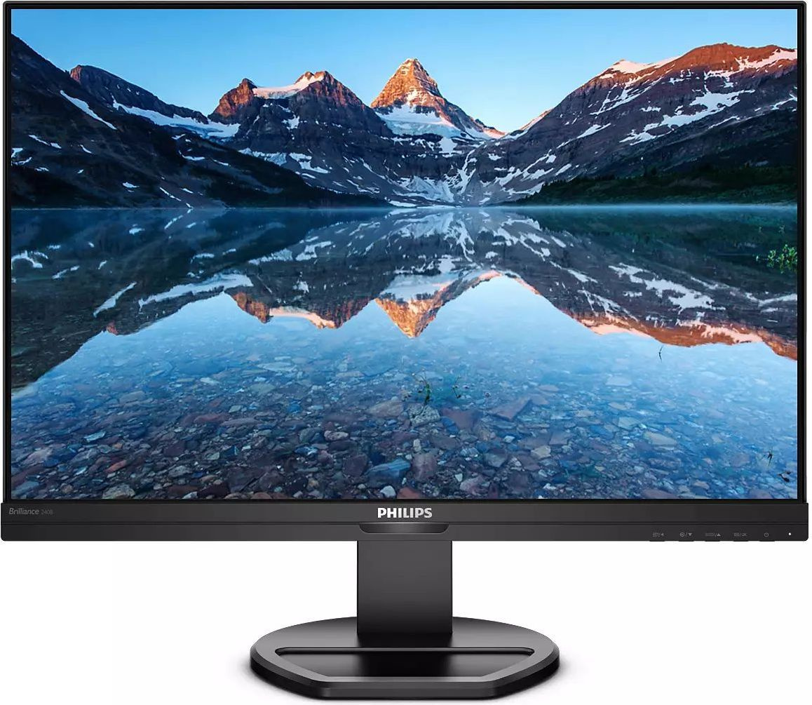 Монитор Philips 24.1" 240B9/00 черный IPS LED 16:10 DVI HDMI M/M матовая HAS Piv 300cd 178гр/178гр 1920x1080 75Hz VGA DP WU USB 5.71кг — фото 2