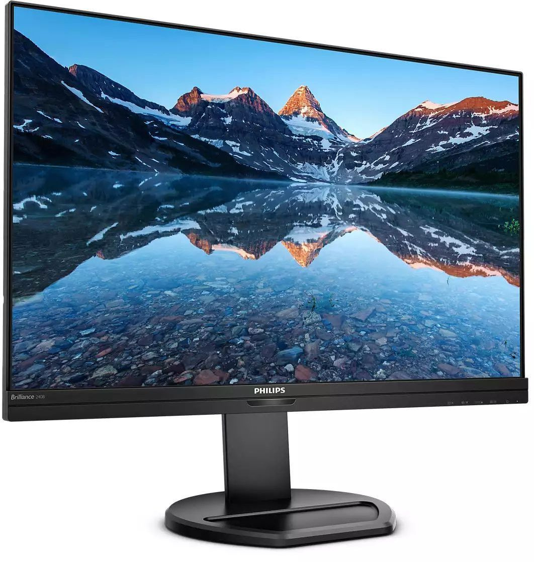 Монитор Philips 24.1" 240B9/00 черный IPS LED 16:10 DVI HDMI M/M матовая HAS Piv 300cd 178гр/178гр 1920x1080 75Hz VGA DP WU USB 5.71кг