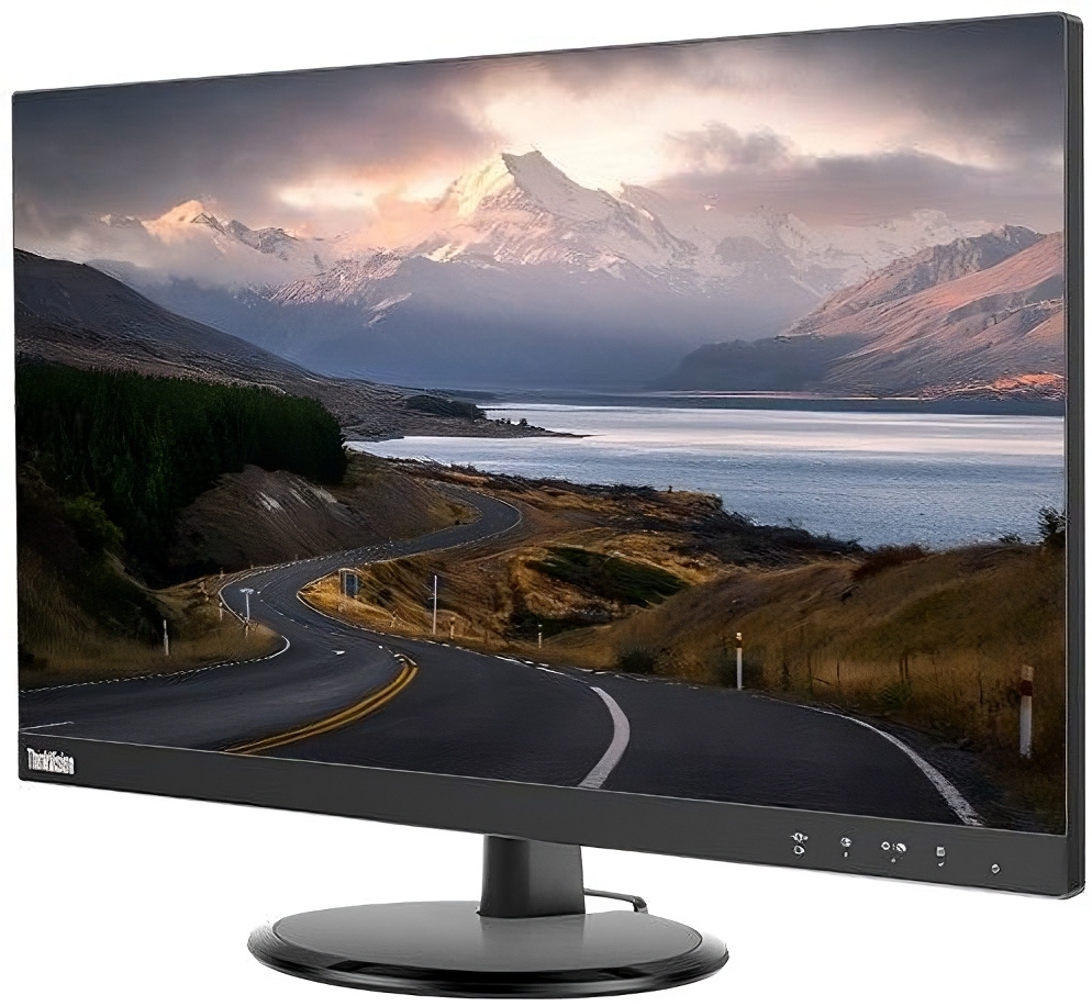 Монитор Lenovo 27" ThinkVision T27a-30 черный VA LED 4ms 16:9 HDMI матовая 250cd 178гр/178гр 1920x1080 VGA FHD 6.88кг — фото 2