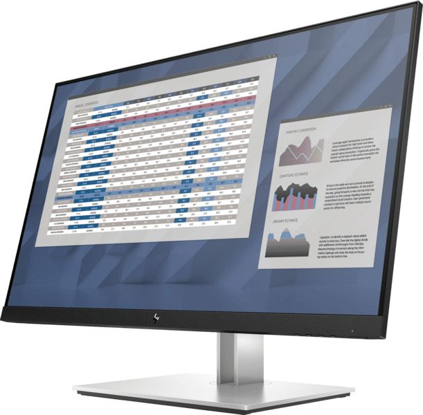 Монитор HP 27" E27 G4 черный IPS LED 16:9 HDMI HAS Piv 250cd 178гр/178гр 1920x1080 60Hz VGA DP FHD USB 6.9кг — фото 2