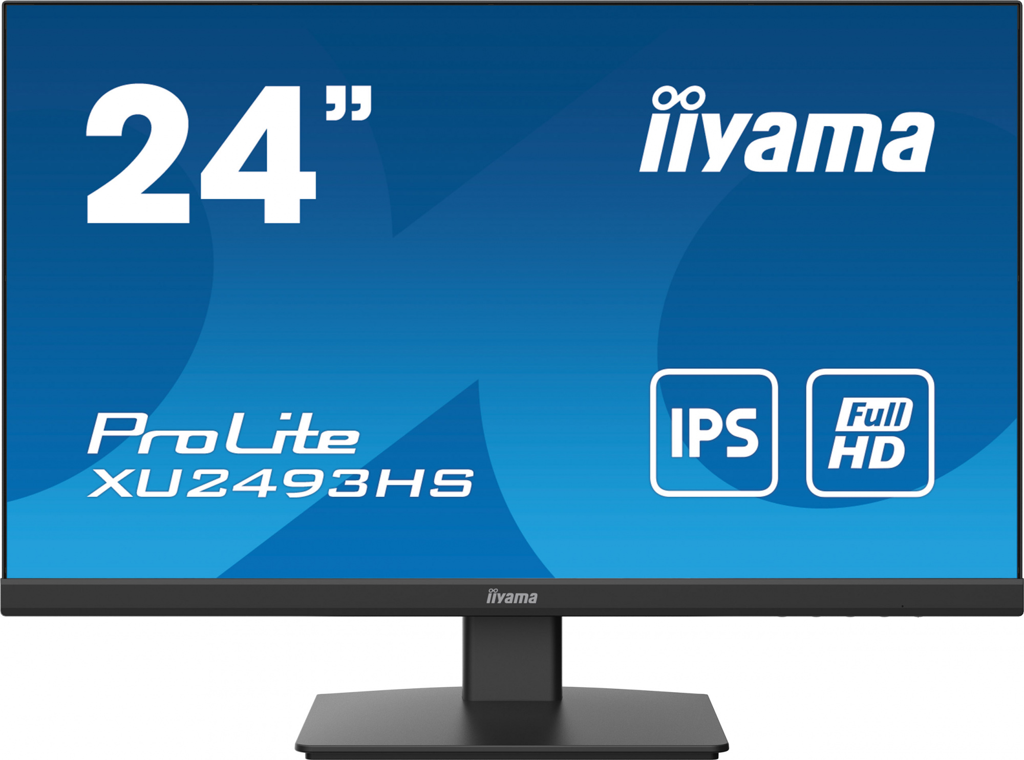 Монитор Iiyama 23.8" ProLite XU2493HS-B4 черный IPS LED 4ms 16:9 HDMI M/M матовая 1000:1 250cd 178гр/178гр 1920x1080 75Hz VGA DP FHD 3.5кг — фото 2