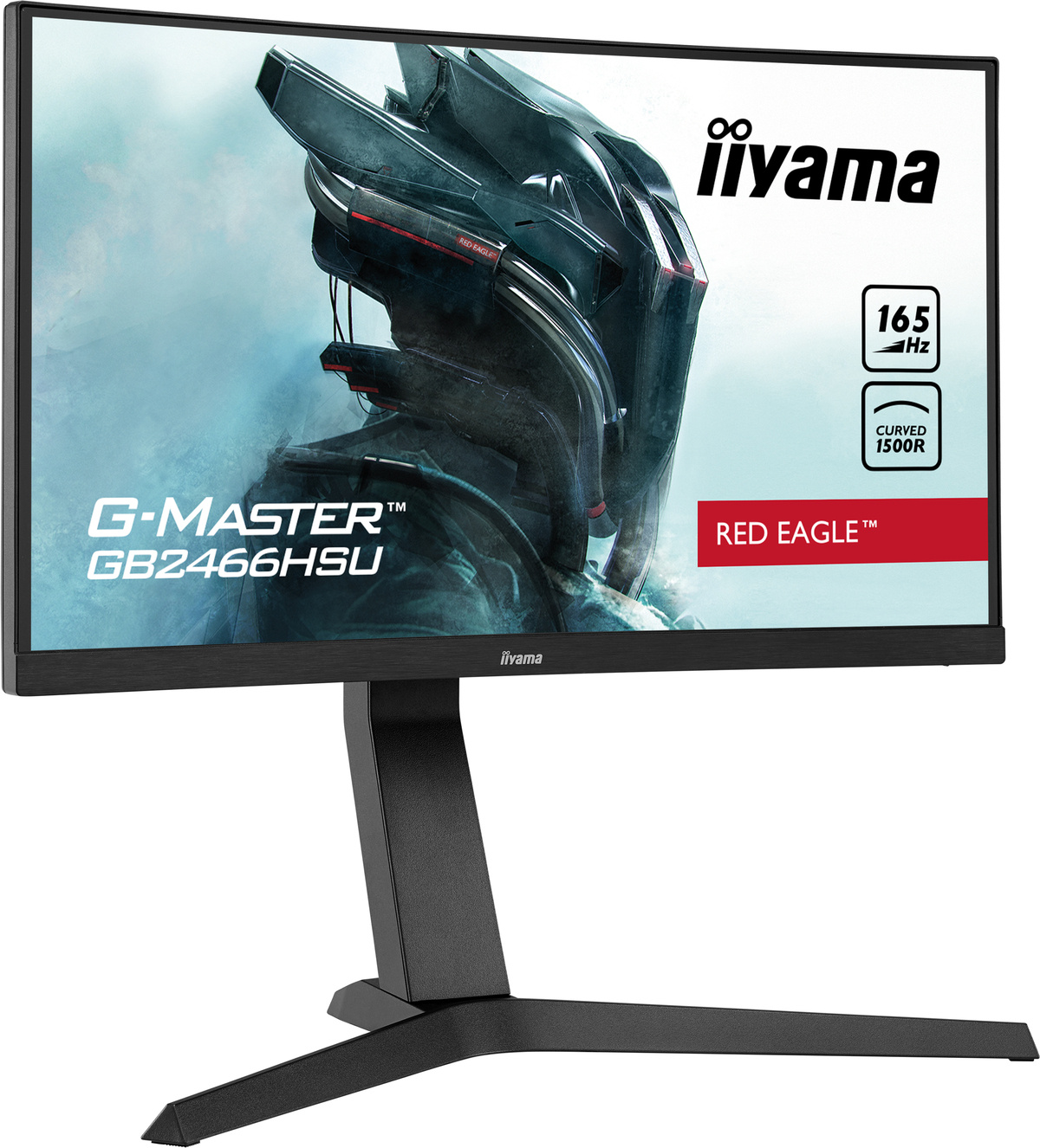 Монитор Iiyama 23.6" Red Eagle GB2466HSU-B1 черный VA LED 1ms 16:9 HDMI M/M матовая HAS 250cd 178гр/178гр 1920x1080 165Hz DP FHD USB 4.8кг — фото 13