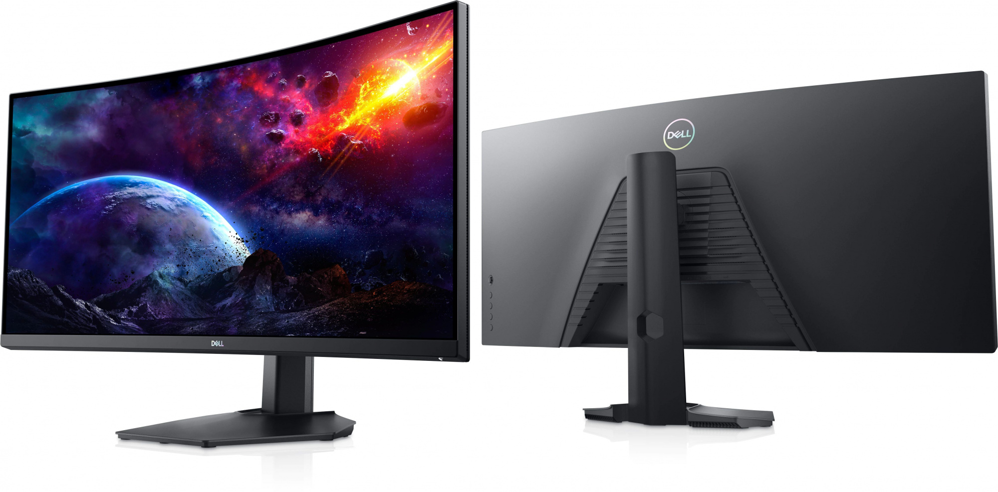 Монитор Dell 34" S3422DWG черный VA LED 2ms 21:9 HDMI матовая HAS Piv 3000:1 400cd 178гр/178гр 3440x1440 144Hz DP WQ USB 10.38кг — фото 5