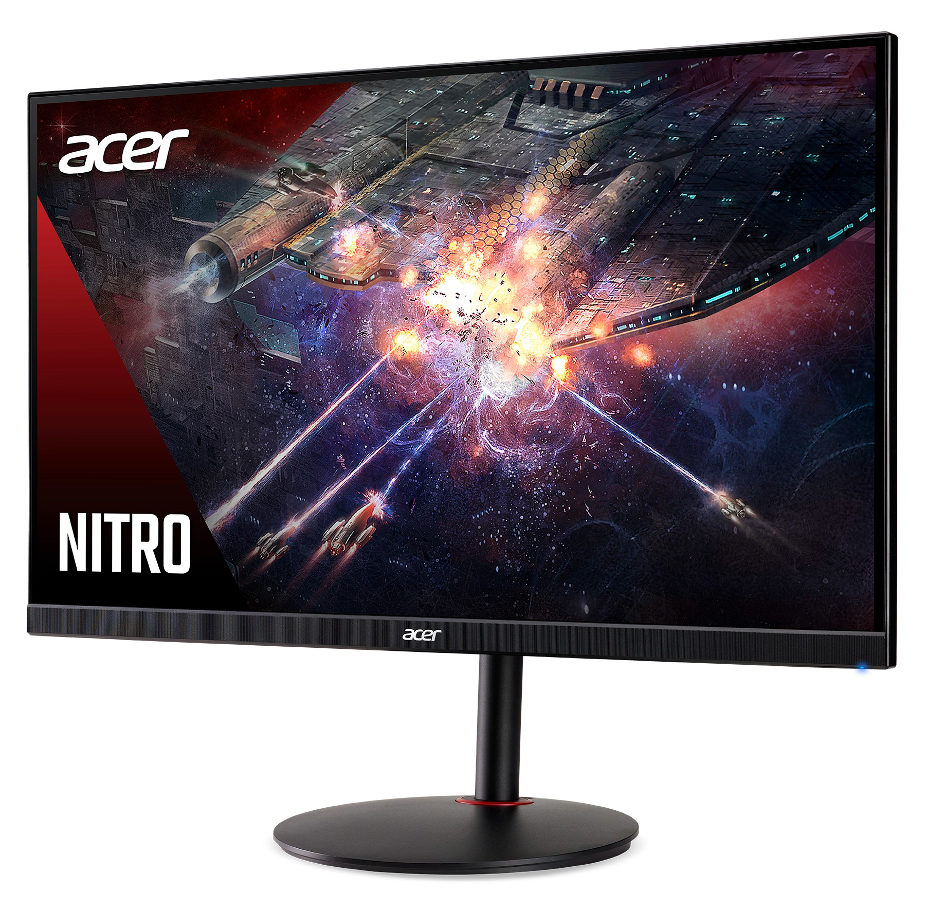 Монитор Acer 27" Nitro XV272UKVbmiiprzx черный IPS LED 1ms 16:9 HDMI M/M матовая HAS Piv 400cd 178гр/178гр 2560x1440 170Hz FreeSync Premium DP FHD USB 6.55кг — фото 3