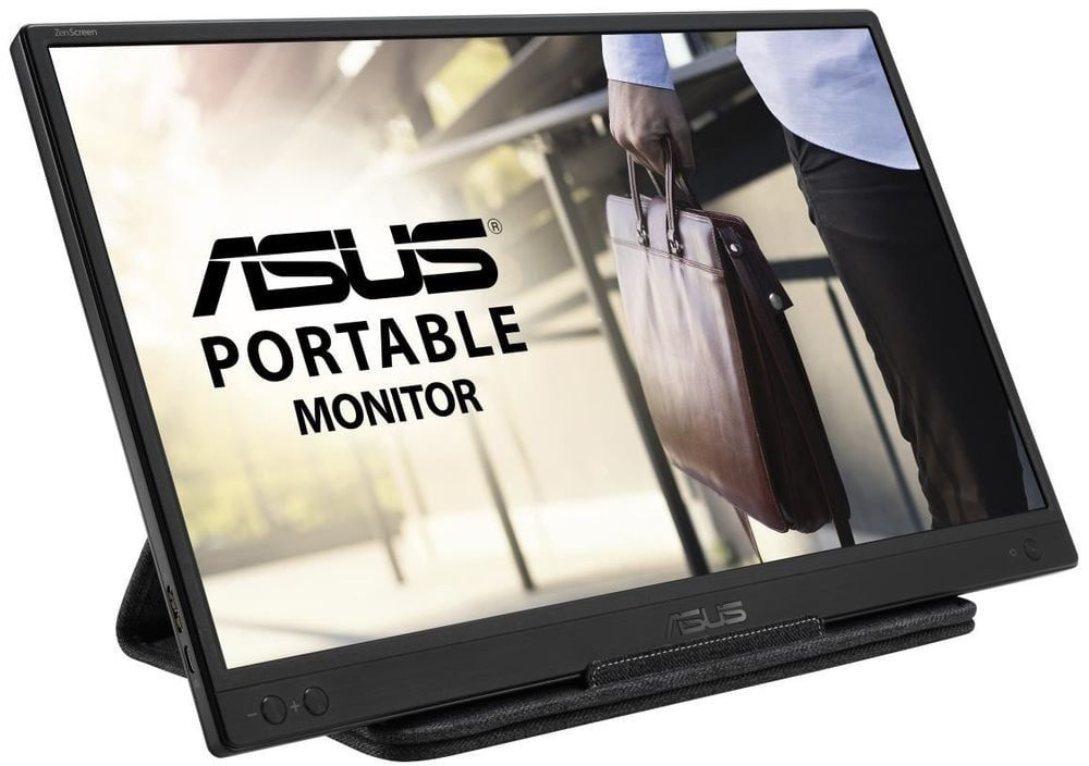 Монитор Asus 15.6" MB166B черный IPS LED 25ms 16:9 матовая 250cd 178гр/178гр 1920x1080 60Hz FHD USB 0.78кг — фото 2