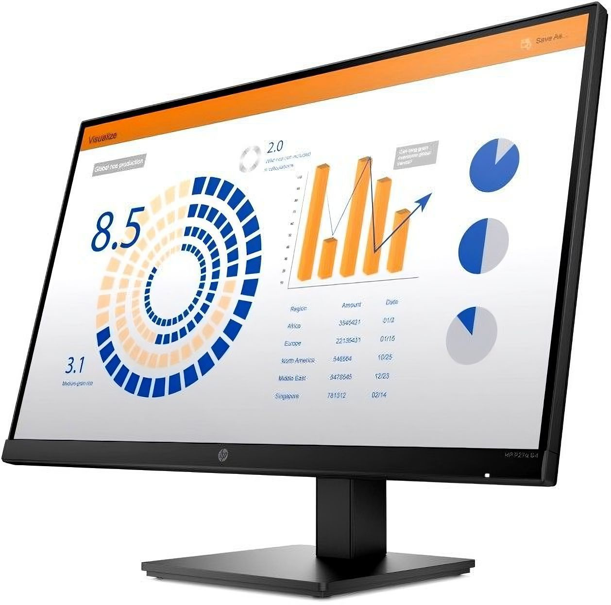 Монитор HP 27" P27q G4 черный IPS LED 16:9 HDMI матовая HAS Piv 250cd 178гр/178гр 2560x1440 60Hz VGA 2K 6.84кг — фото 3