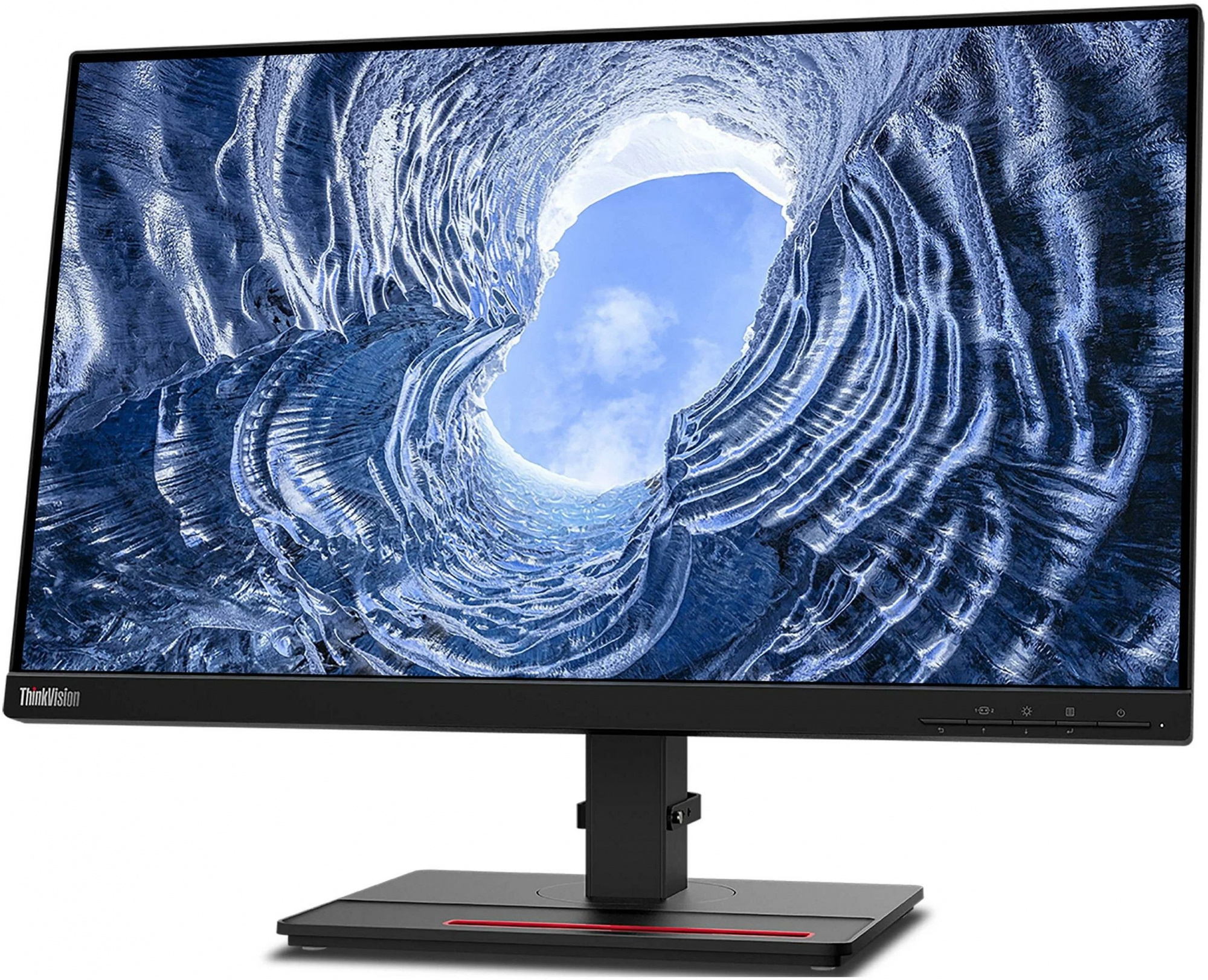 Монитор Lenovo 23.8" ThinkVision T24i-2L черный IPS LED 4ms 16:9 HDMI матовая HAS Piv 250cd 178гр/178гр 1920x1080 60Hz VGA DP FHD USB 5.9кг — фото 2